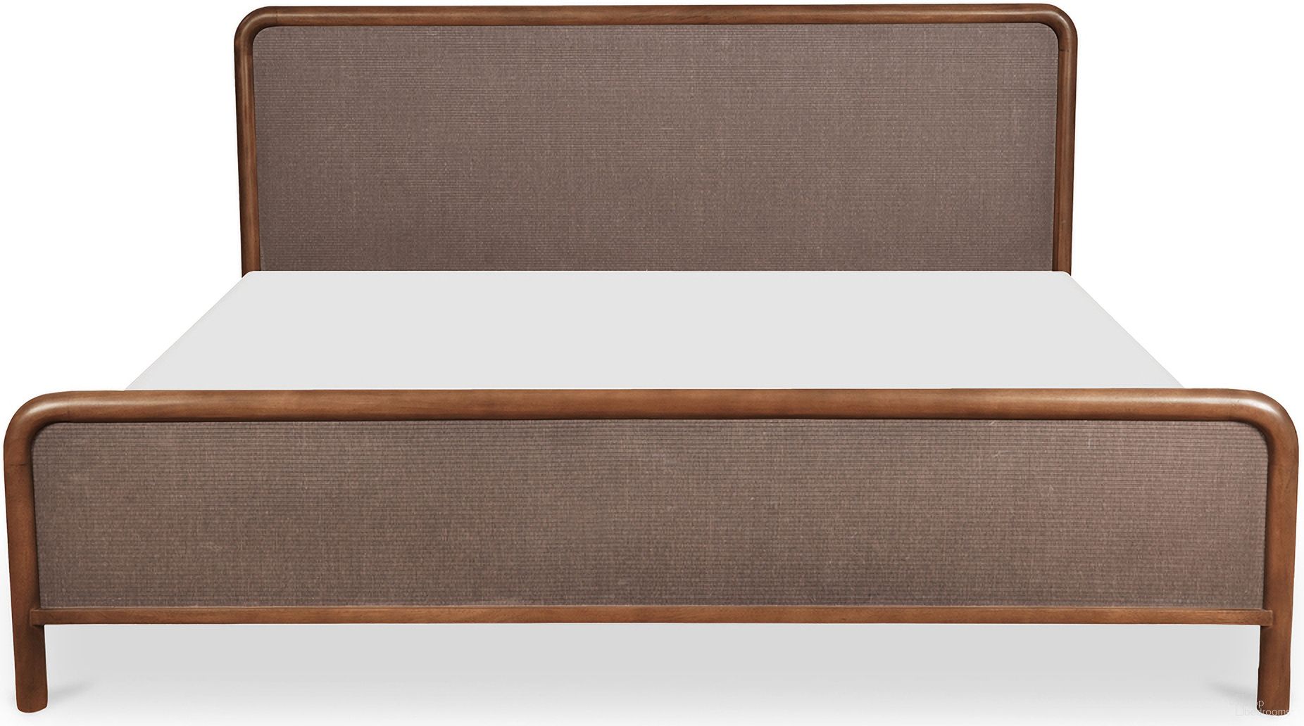 Rye King Bed In Warm Brown