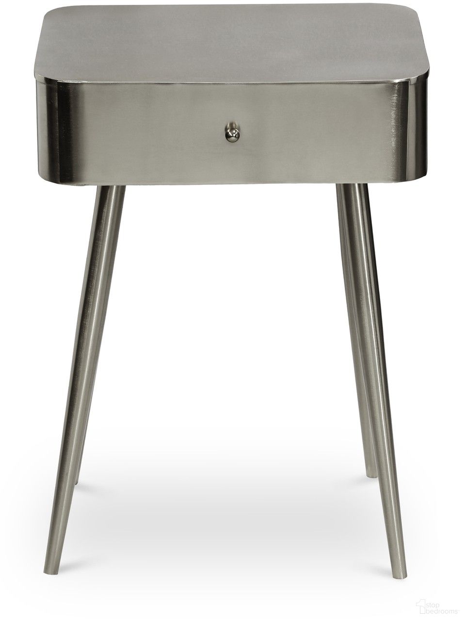 Rylan Nightstand In Silver