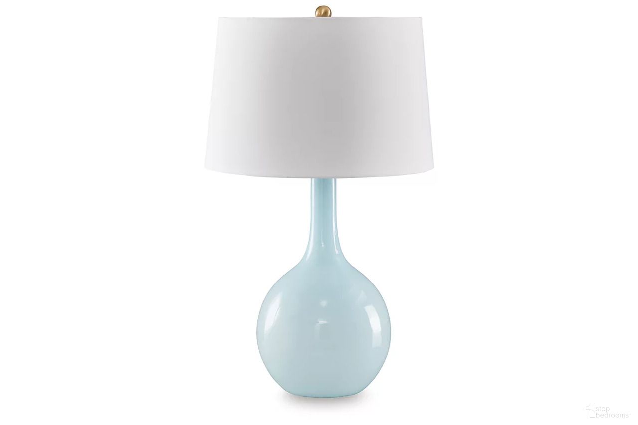 Rylanton Table Lamp In Aqua