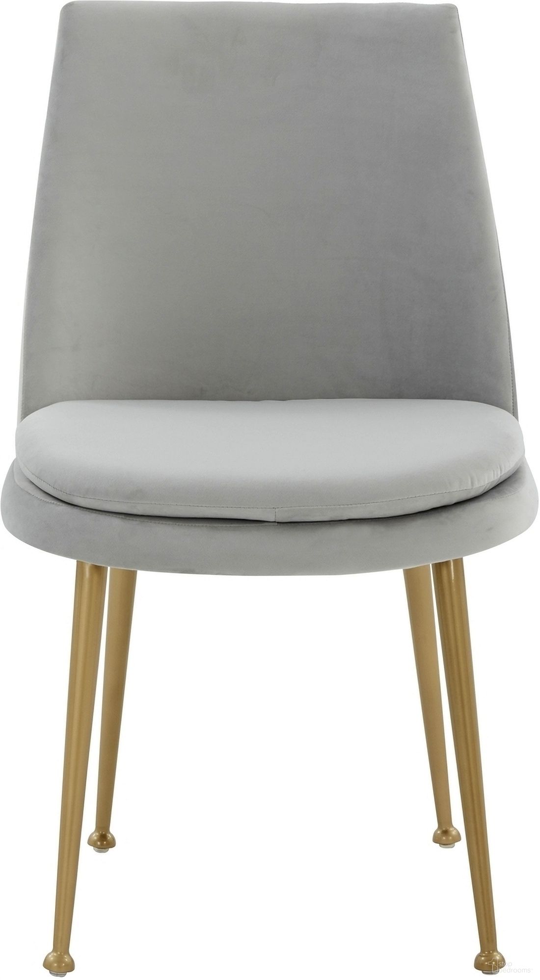 The appearance of Rynaldo Upholstered Dining Chair In Light Grey and Gold designed by Safavieh Couture in the modern / contemporary interior design. This light grey and gold piece of furniture was selected by 1StopBedrooms from Rynaldo Collection to add a touch of cosiness and style into your home. Sku: SFV4812A. Material: Plywood. Chair Type: Side Chair.