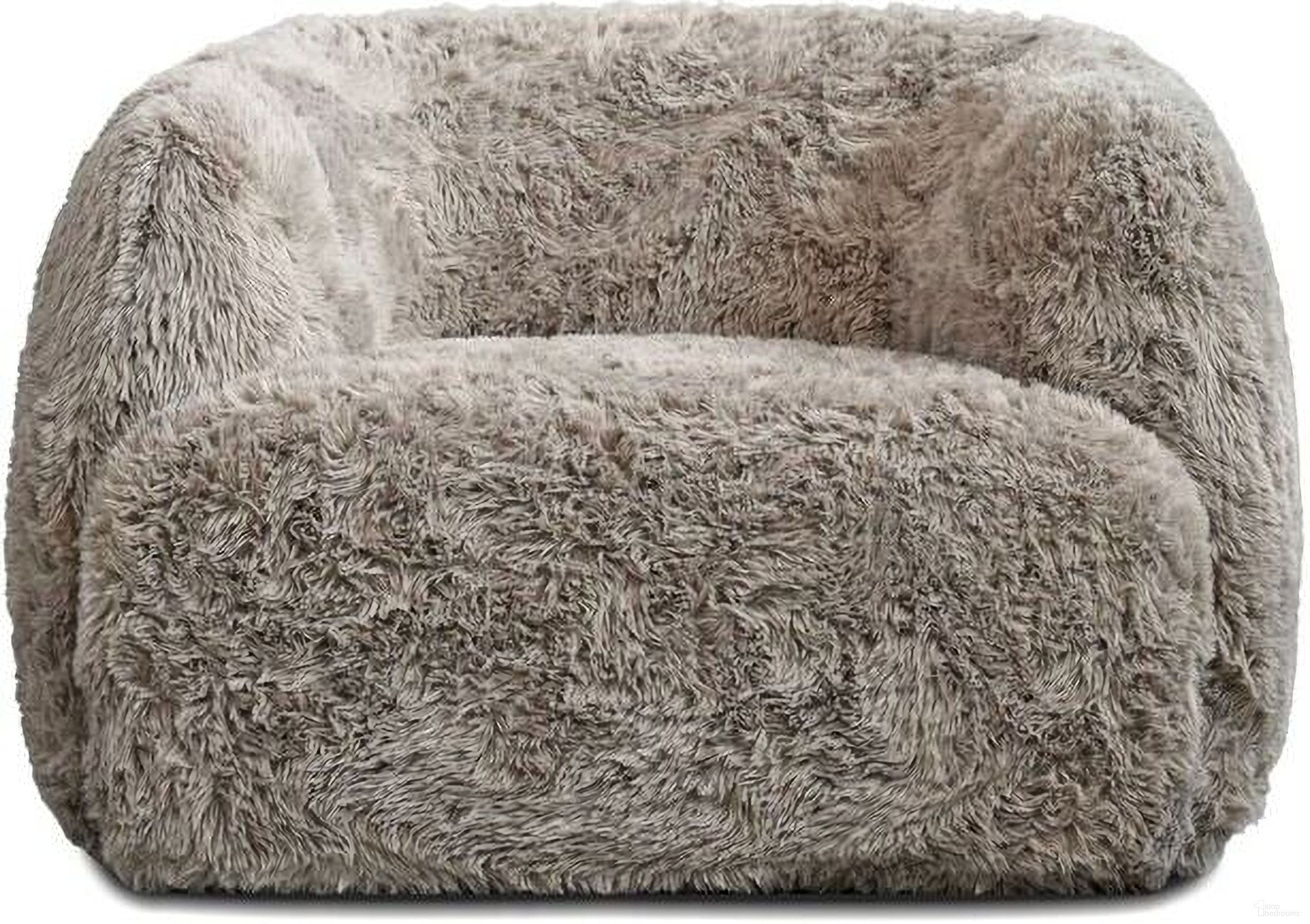 The appearance of Saba Lounge Chair In Sable designed by Mobital in the interior design. This sable piece of furniture was selected by 1StopBedrooms from Saba Collection to add a touch of cosiness and style into your home. Sku: LCH-SABA-SABL-BUNNF. Material: Polyester.