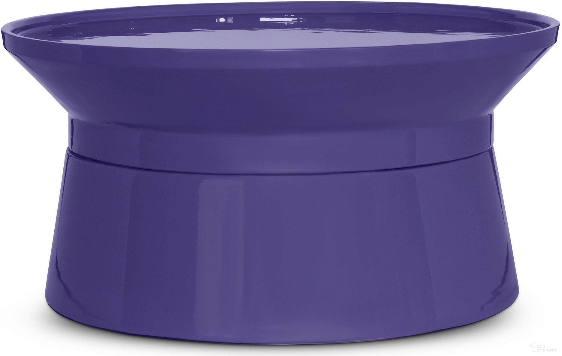 The appearance of Sabine Coffee Table In Lavender Purple designed by Urbia in the modern / contemporary interior design. This lavender purple piece of furniture  was selected by 1StopBedrooms from Sabine Collection to add a touch of cosiness and style into your home. Sku: ISN-SABINE-CT-LP. Material: Enamel.
