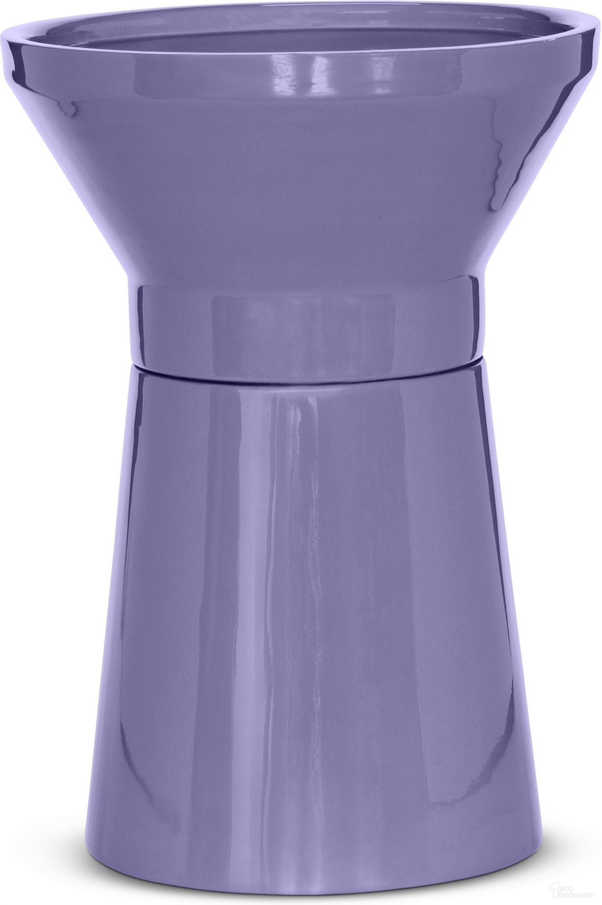 The appearance of Sabine End Table In Lavender Purple designed by Urbia in the modern / contemporary interior design. This lavender purple piece of furniture  was selected by 1StopBedrooms from Sabine Collection to add a touch of cosiness and style into your home. Sku: ISN-SABINE-ET-LP. Material: Enamel.