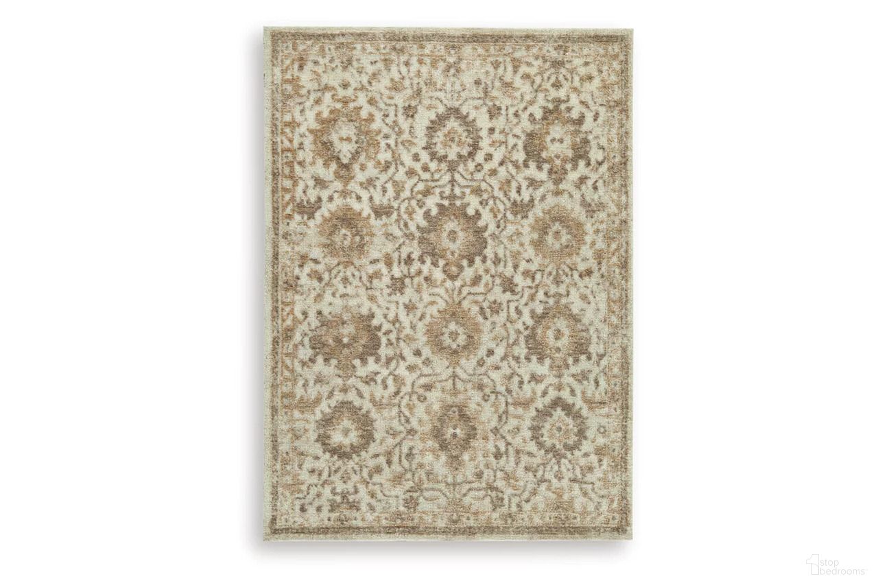 The appearance of Sableridge Medium Rug In Ivory and Taupe designed by Signature Design by Ashley in the traditional interior design. This ivory/taupe/camel piece of furniture was selected by 1StopBedrooms from Sableridge Collection to add a touch of cosiness and style into your home. Sku: R408572. Material: Polyester.