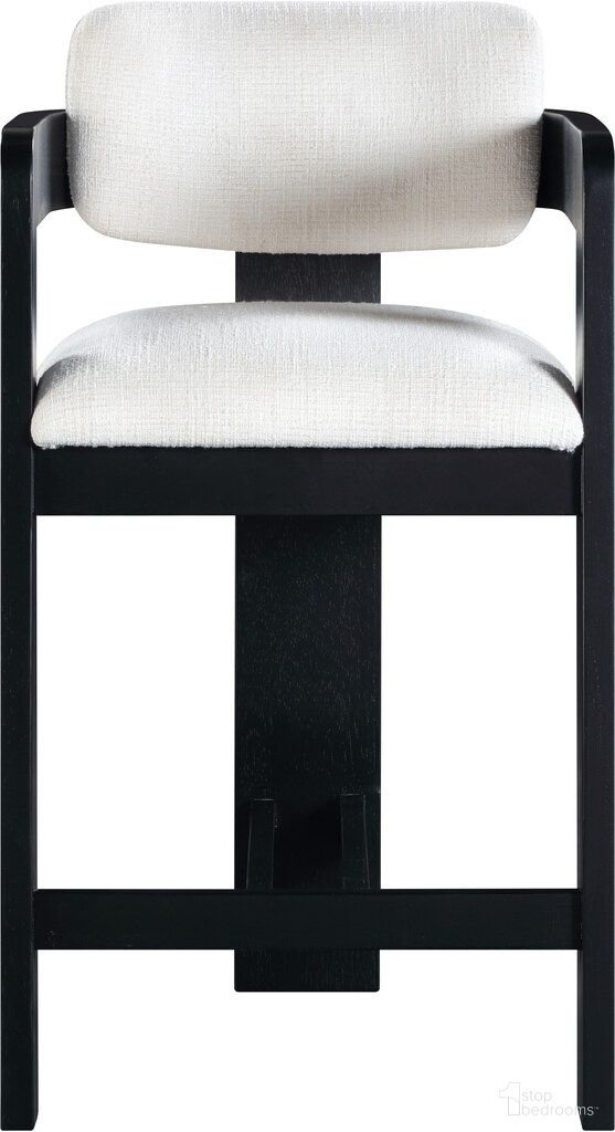 The appearance of Sacha Linen Textured Fabric Stool In Cream and Black designed by Meridian in the modern / contemporary interior design. This cream and black piece of furniture was selected by 1StopBedrooms from Sacha Collection to add a touch of cosiness and style into your home. Sku: 11075Cream-C. Material: Polyester.