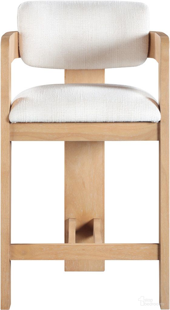 The appearance of Sacha Linen Textured Fabric Stool In Natural and Cream designed by Meridian in the modern / contemporary interior design. This natural/cream piece of furniture was selected by 1StopBedrooms from Sacha Collection to add a touch of cosiness and style into your home. Sku: 11074Cream-C. Material: Polyester.