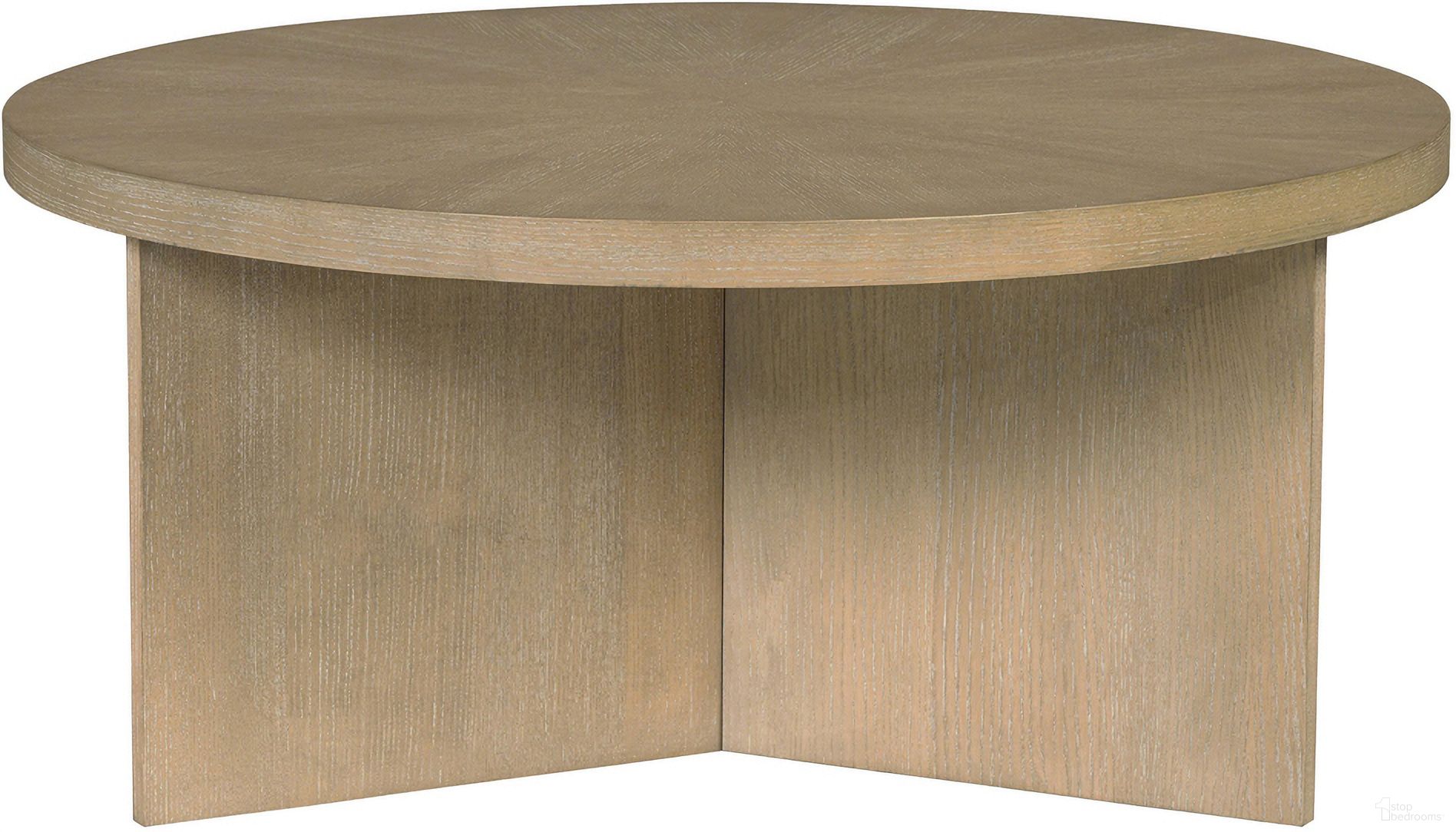 The appearance of Sadie Round Coffee Table In Reclaimed Greige designed by Olliix in the modern / contemporary interior design. This reclaimed greige piece of furniture was selected by 1StopBedrooms from Sadie Collection to add a touch of cosiness and style into your home. Sku: MT120-0180. Material: Wood.
