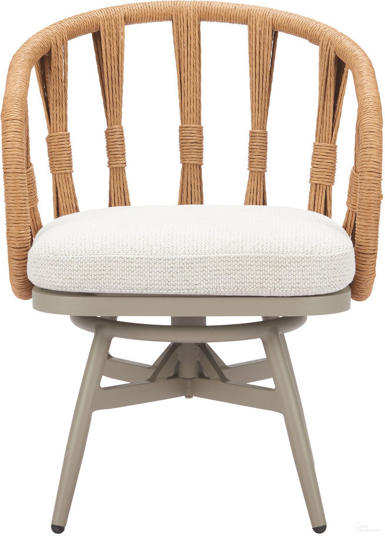 The appearance of Safal Swivel Dining Chair In Multicolor designed by Zuo Modern in the modern / contemporary interior design. This multicolor piece of furniture was selected by 1StopBedrooms from Safal Collection to add a touch of cosiness and style into your home. Sku: 704142. Material: Polyester.