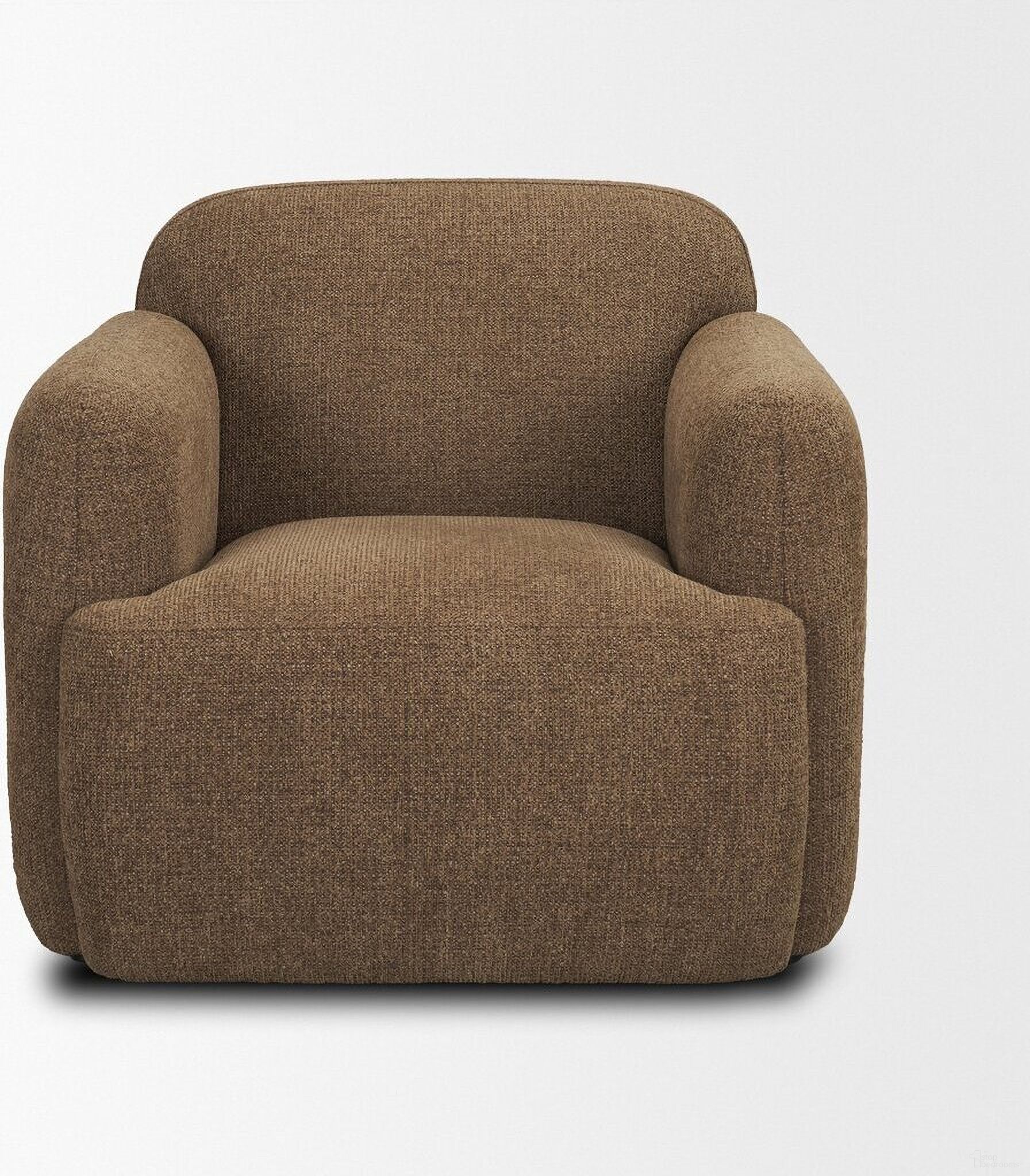 The appearance of Saga Upholstered Chair with Brown Plush Fabric In Brown designed by Mercana in the nautical & coastal interior design. This brown piece of furniture was selected by 1StopBedrooms from Saga Collection to add a touch of cosiness and style into your home. Sku: 71198. Material: Fabric.