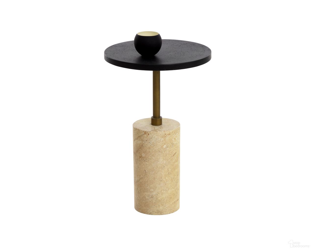 Saldo End Table In Black