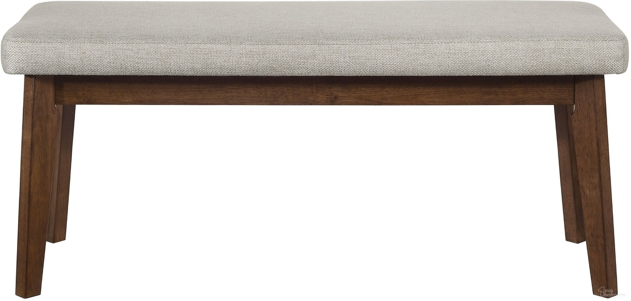 The appearance of Salerno Bench In Brown designed by Crown Mark in the transitional interior design. This brown piece of furniture was selected by 1StopBedrooms from Salerno Collection to add a touch of cosiness and style into your home. Sku: 2311-BENCH. Material: Wood.