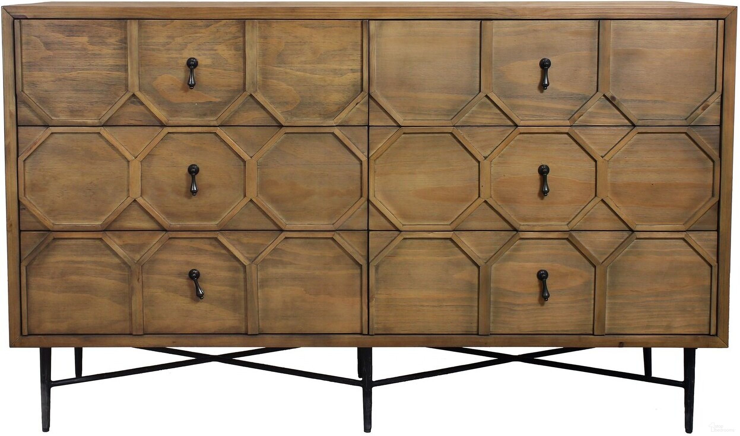 The appearance of Samara 6-Drawer Chest In Natural designed by Moti in the bohemian interior design. This natural piece of furniture was selected by 1StopBedrooms from Samara Collection to add a touch of cosiness and style into your home. Sku: 69016001. Material: Pine.
