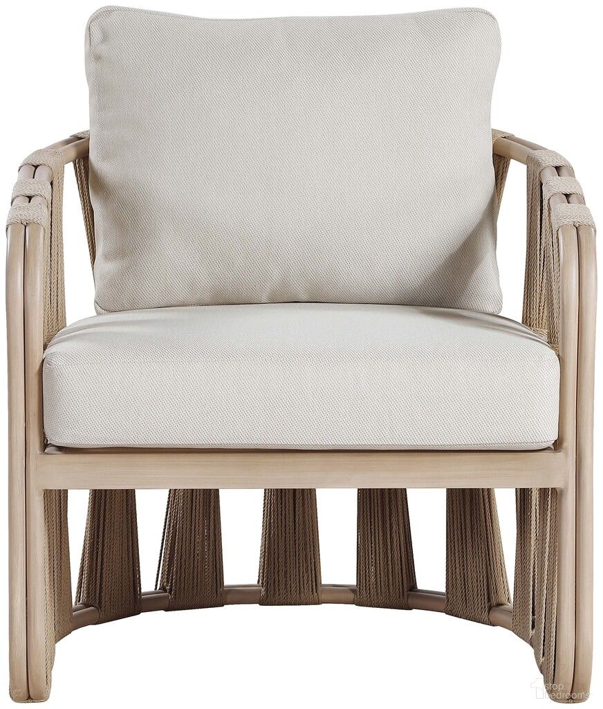 The appearance of San Pietro Fabric Upholstered Outdoor Patio Chair In Beige and Natural designed by Meridian in the modern / contemporary interior design. This beige/natural piece of furniture was selected by 1StopBedrooms from San Pietro Collection to add a touch of cosiness and style into your home. Sku: 55005Beige-C. Material: Olefin.