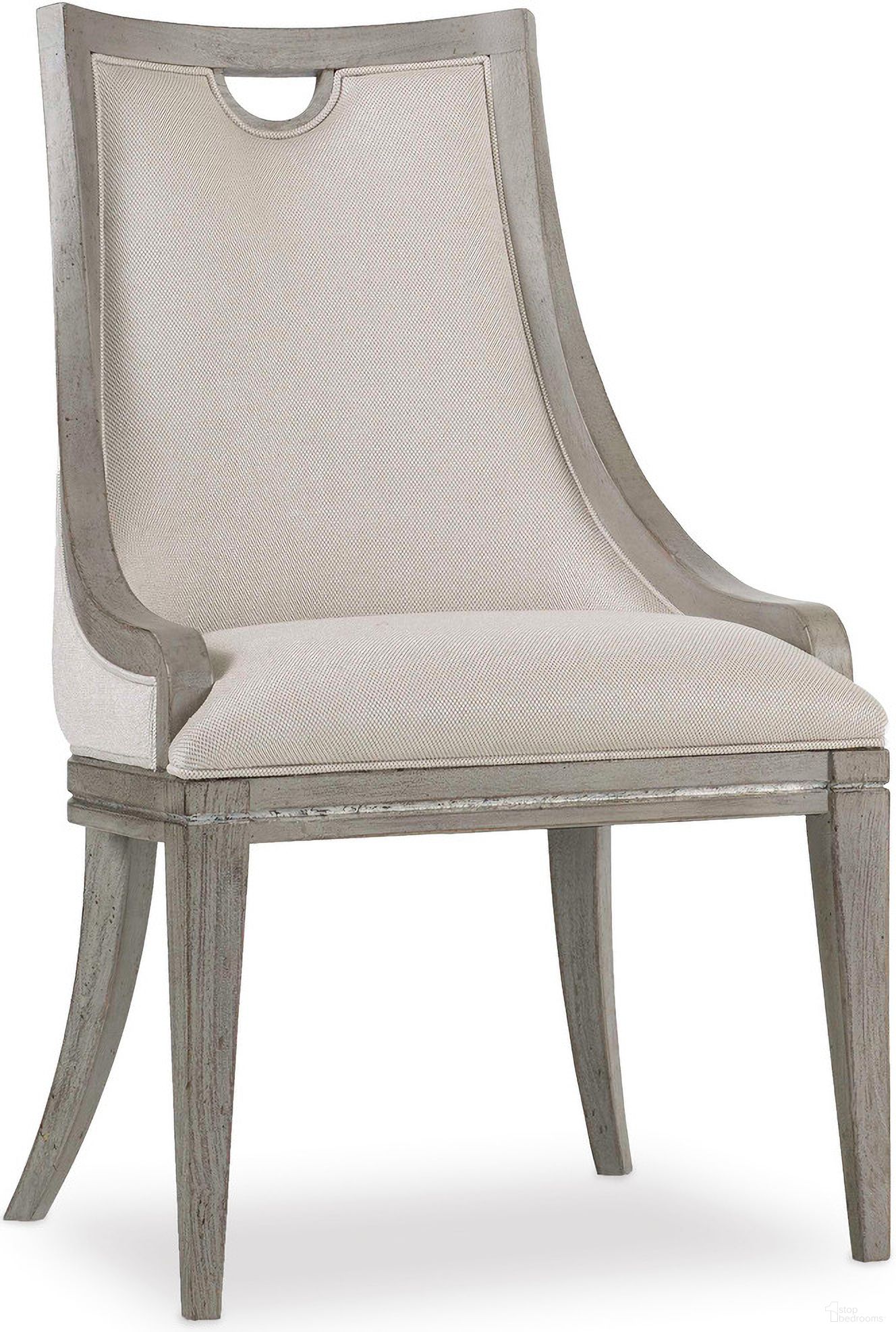 The appearance of Sanctuary Epoque Upholstered Side Chair Set of 2 designed by Hooker in the traditional interior design. This beige piece of furniture was selected by 1StopBedrooms from Sanctuary Collection to add a touch of cosiness and style into your home. Sku: 5603-75410-LTBR. Material: Oak Veneer. Chair Type: Side Chair.