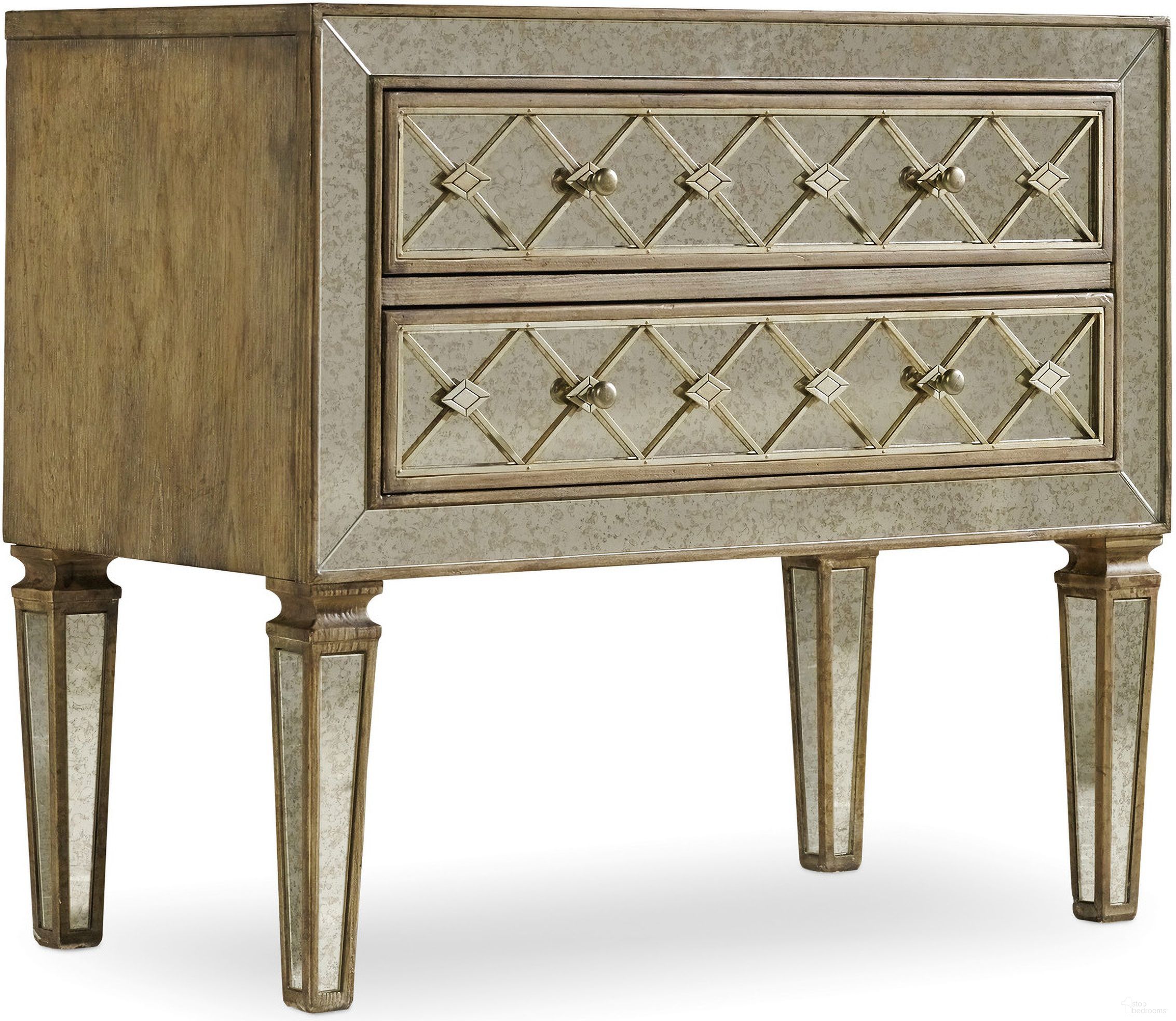The appearance of Sanctuary Medium Wood 2 Drawer Bachelors Chest designed by Hooker in the traditional interior design. This medium wood piece of furniture was selected by 1StopBedrooms from Sanctuary Collection to add a touch of cosiness and style into your home. Sku: 5414-90017. Material: Oak Veneer.