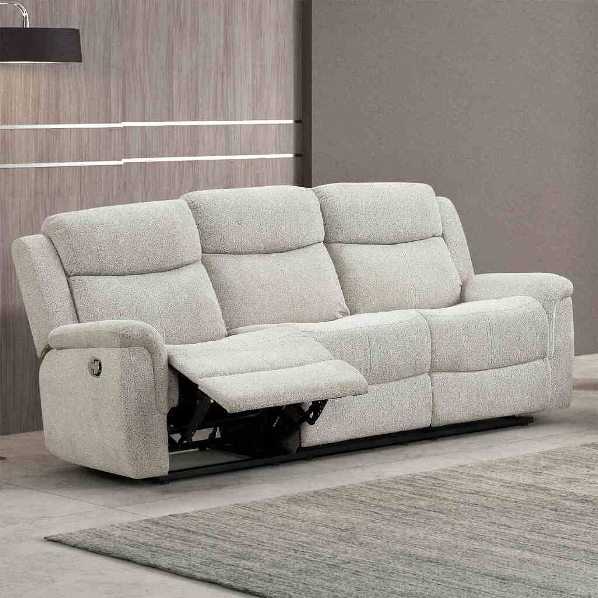 The appearance of Sandbach Sofa In Light Gray designed by Furniture of America in the modern / contemporary interior design. This light gray piece of furniture was selected by 1StopBedrooms from Sandbach Collection to add a touch of cosiness and style into your home. Sku: FM6013LG-SF-M. Material: Fabric.