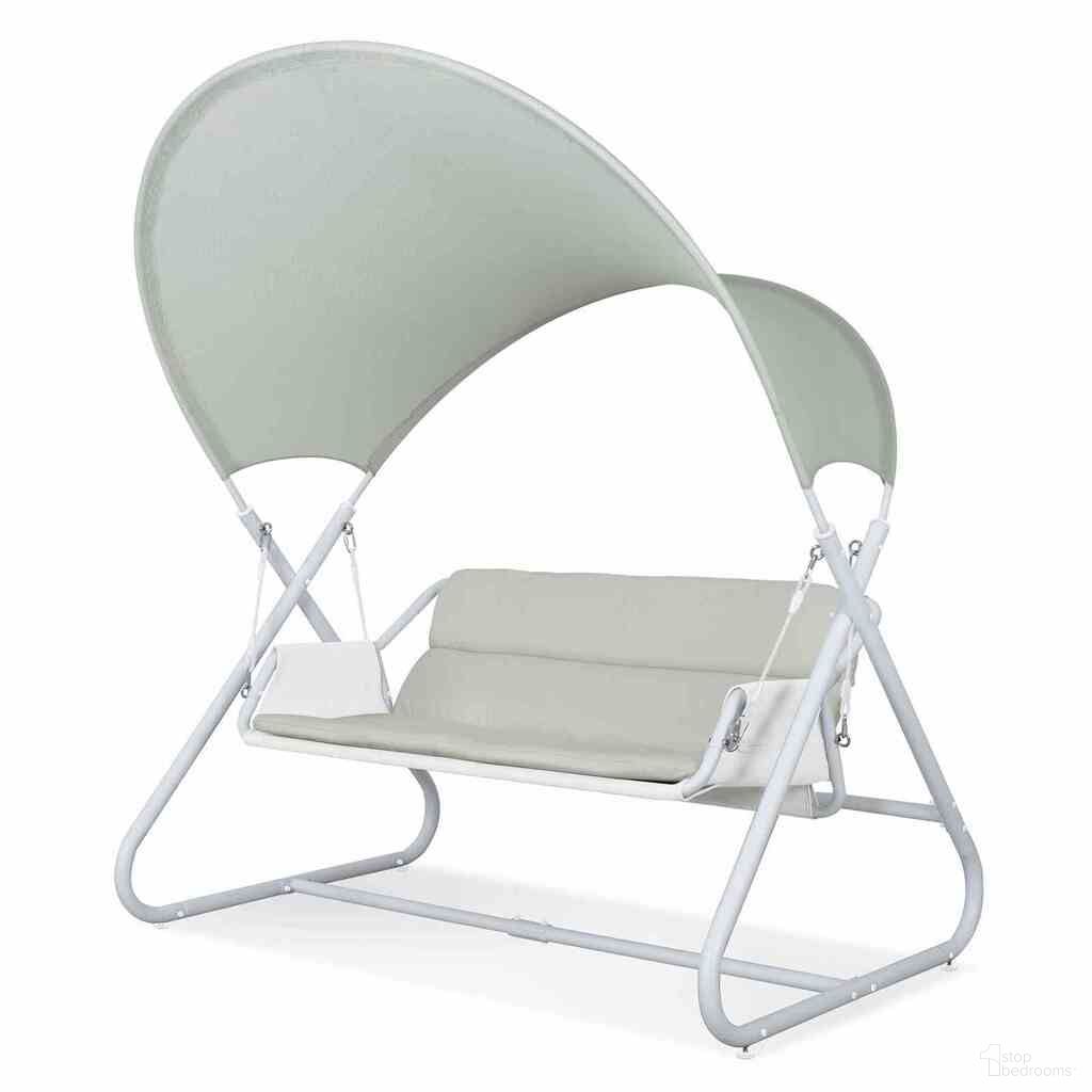 The appearance of Sandor Swing Chair In White designed by Furniture of America in the modern / contemporary interior design. This white piece of furniture was selected by 1StopBedrooms from Sandor Collection to add a touch of cosiness and style into your home. Sku: GM-1013WH. Material: Steel.
