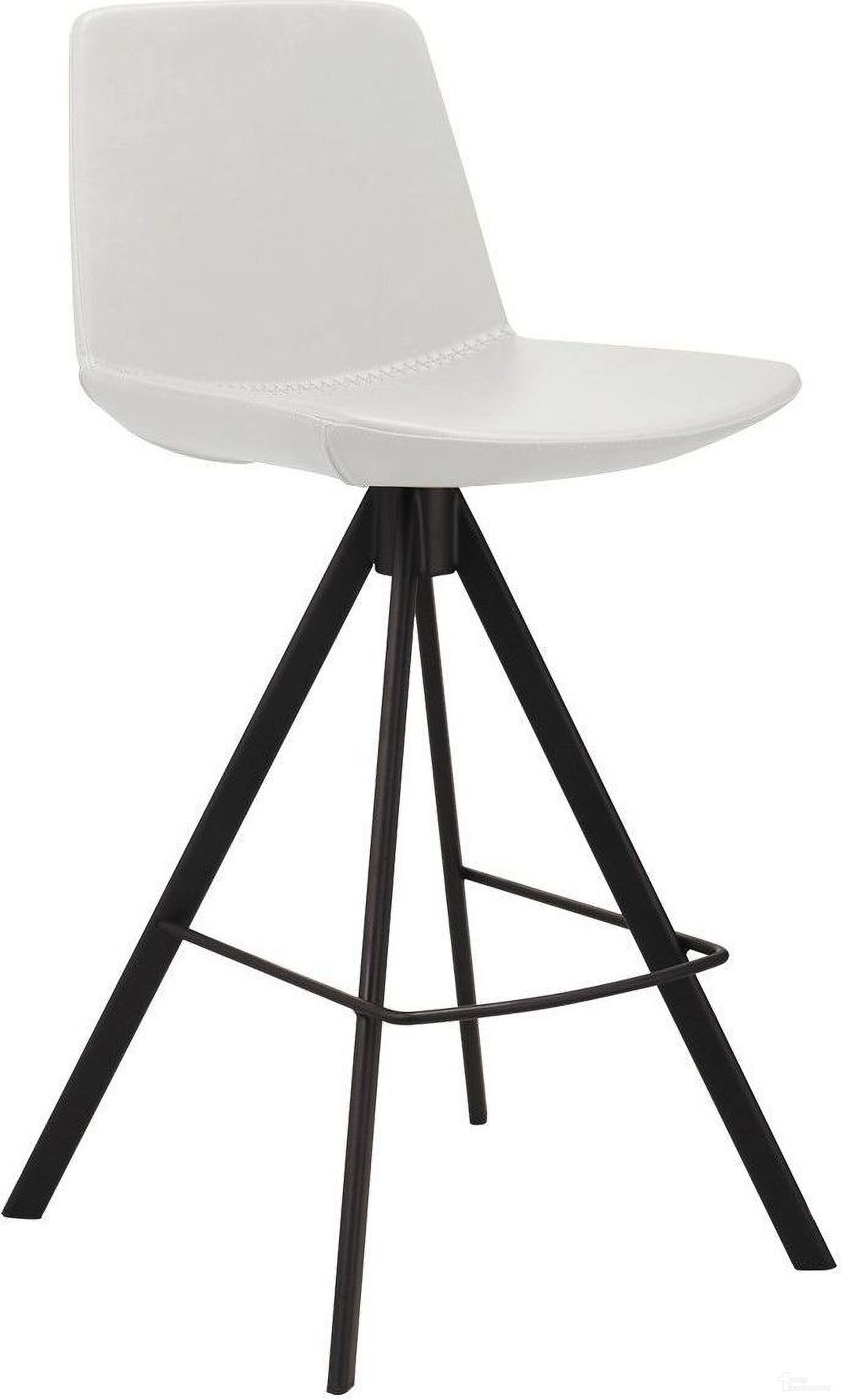 The appearance of Sandy-B White Bar Stool designed by Bellini Modern Living in the modern / contemporary interior design. This white piece of furniture  was selected by 1StopBedrooms from Sandy Collection to add a touch of cosiness and style into your home. Sku: Sandy-B WHT.
