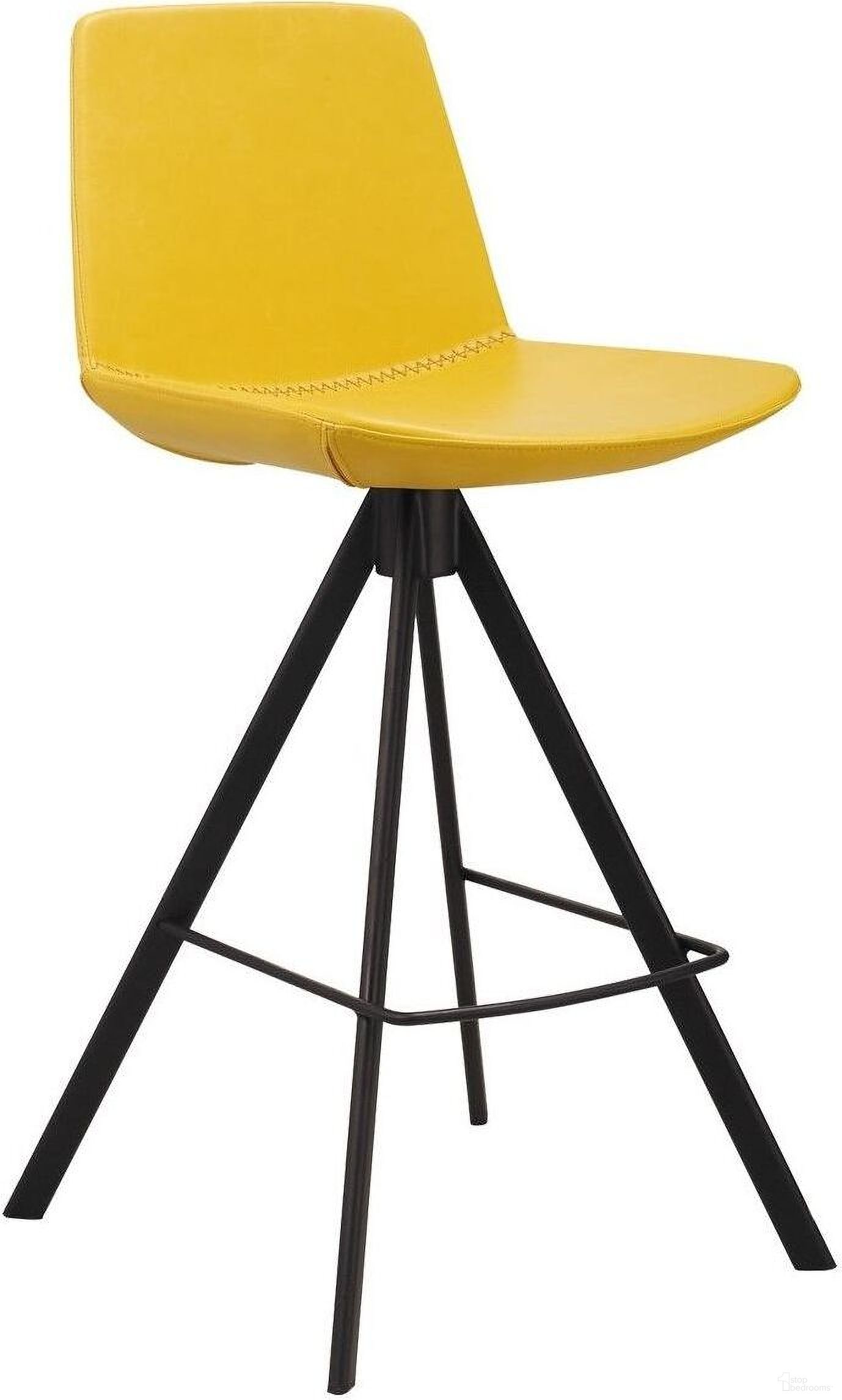 The appearance of Sandy-B Yellow Bar Stool designed by Bellini Modern Living in the modern / contemporary interior design. This yellow piece of furniture  was selected by 1StopBedrooms from Sandy Collection to add a touch of cosiness and style into your home. Sku: Sandy-B YEL.