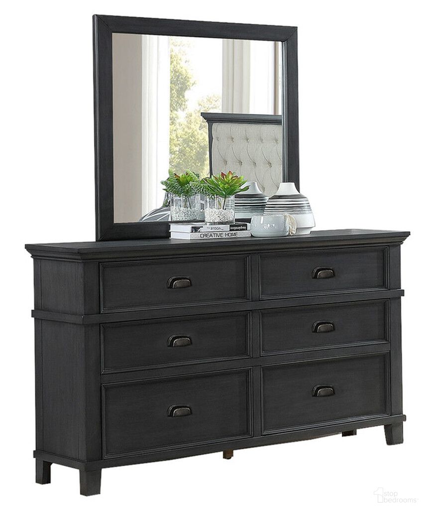 The appearance of Sandy Bedroom Dresser with 6 Drawers and Mirror In Cappuccino Wood designed by Best Quality Furniture in the traditional interior design. This cappuccino piece of furniture was selected by 1StopBedrooms from Sandy Collection to add a touch of cosiness and style into your home. Sku: SAN-DR;SAN-M. Material: Wood.
