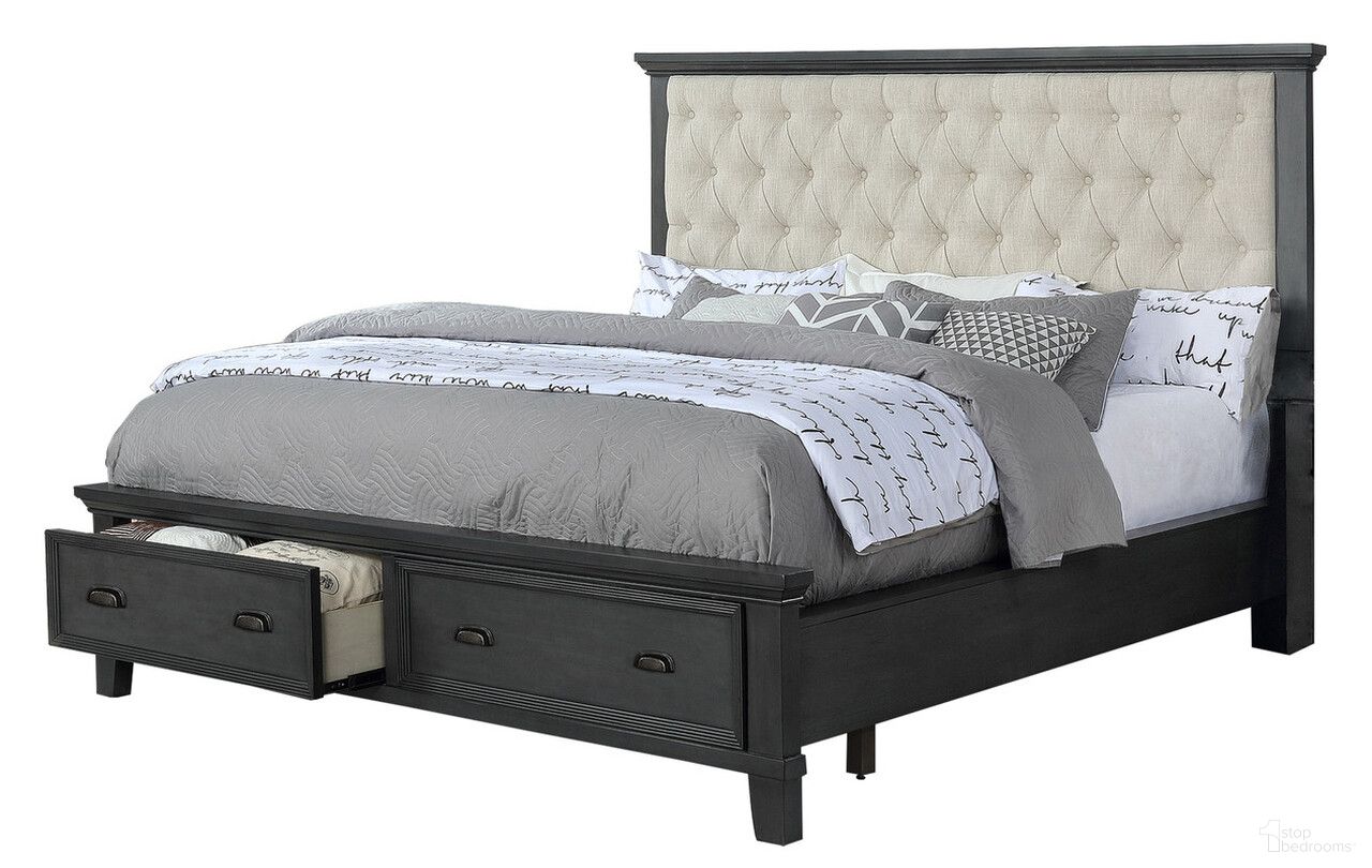 The appearance of Sandy Eastern King Platform Bed In Cappuccino Wood designed by Best Quality Furniture in the traditional interior design. This cappuccino piece of furniture was selected by 1StopBedrooms from Sandy Collection to add a touch of cosiness and style into your home. Sku: SAN-EKCK-HB;SAN-EKCK-FB;SAN-EK-SR. Bed Type: Platform Bed. Material: Wood. Bed Size: King.
