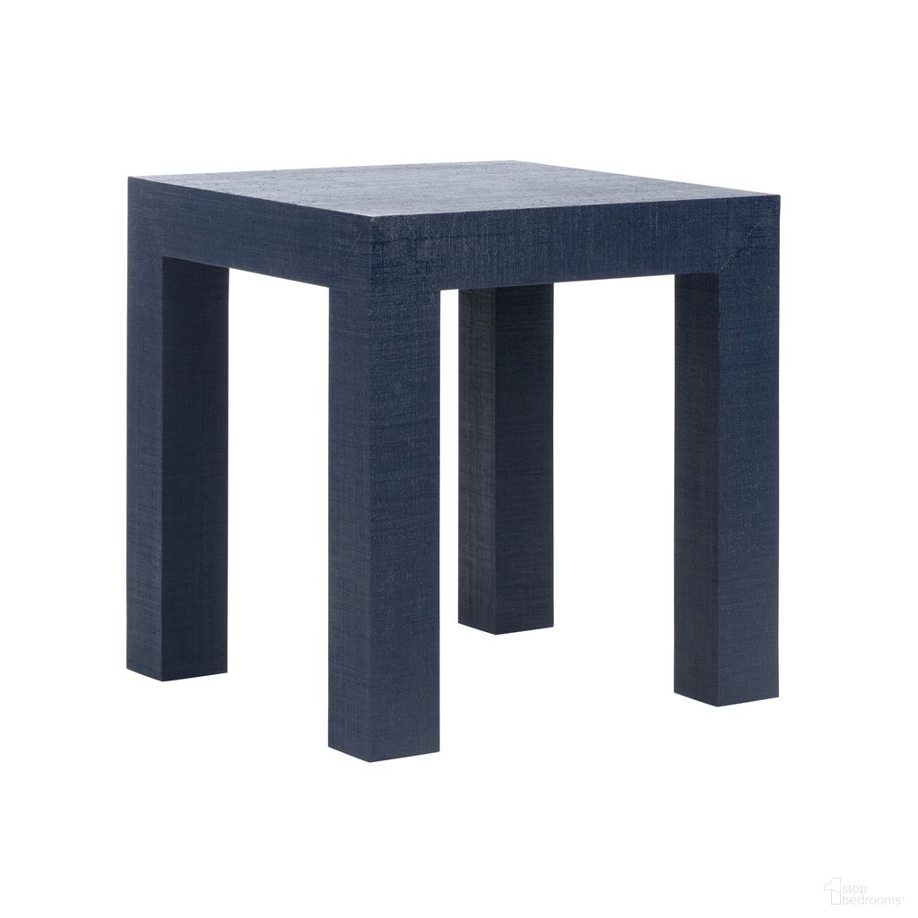 The appearance of Sanibel Side Table In Blue designed by Chelsea House in the modern / contemporary interior design. This blue piece of furniture  was selected by 1StopBedrooms from Jamie Merida Collection to add a touch of cosiness and style into your home. Sku: 385287. Material: Raffia.