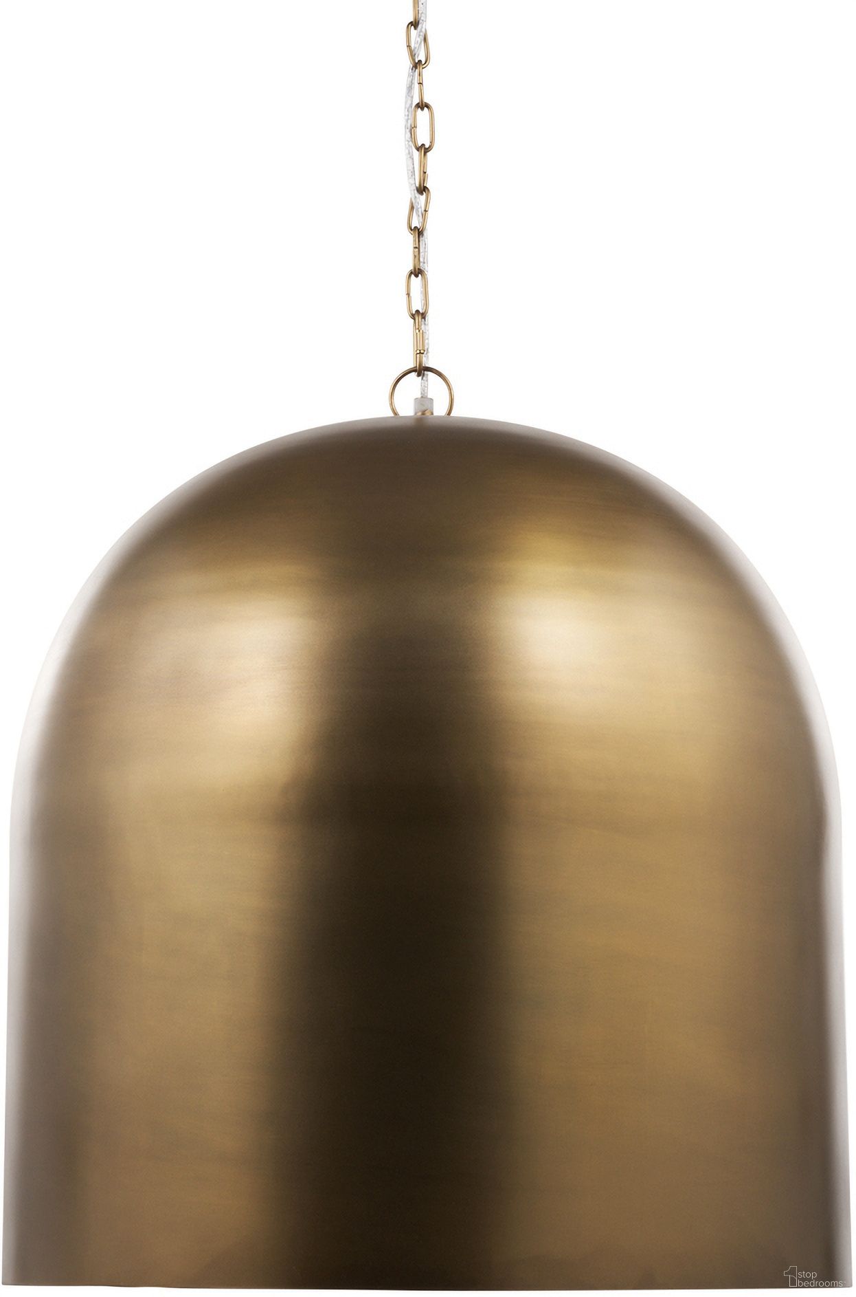 The appearance of Sanne Metal with Silver Foil Large Pendant Light In Antiqued Gold designed by Mercana in the modern / contemporary interior design. This antique gold piece of furniture was selected by 1StopBedrooms from Sanne Collection to add a touch of cosiness and style into your home. Sku: 70757. Material: Metal.
