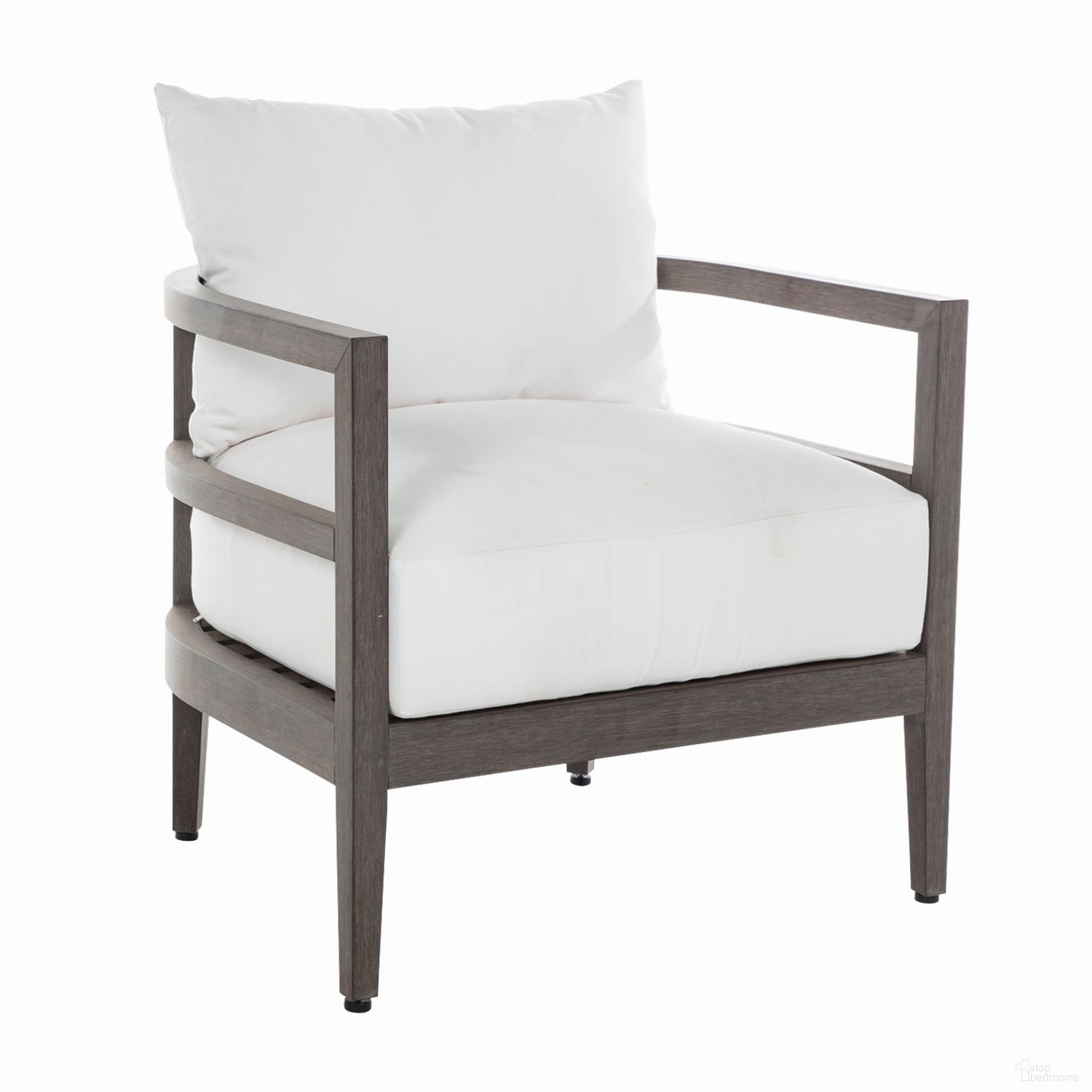 The appearance of Santa Barbara N-Dura Lounge In Bali Pearl designed by Summer Classics in the modern / contemporary interior design. This bali pearl piece of furniture was selected by 1StopBedrooms from Santa Barbara Collection to add a touch of cosiness and style into your home. Sku: 278831+C670P4219N. Material: Wood.