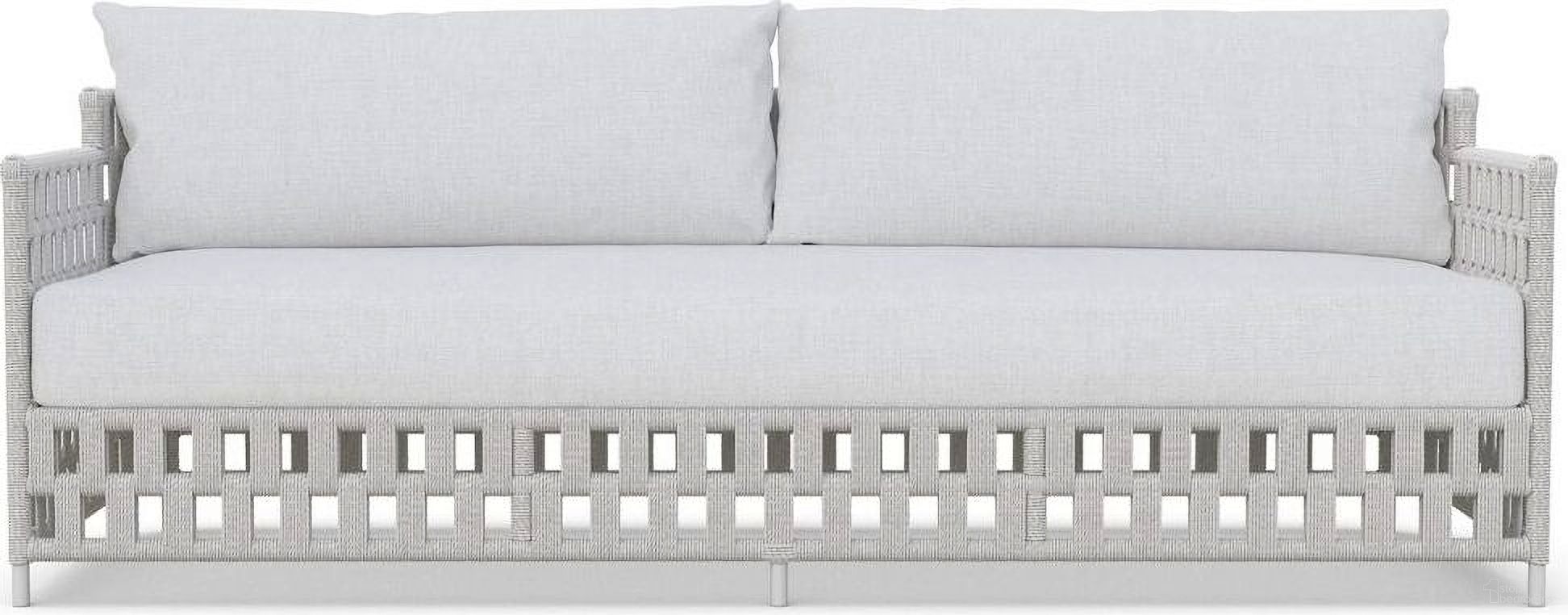 The appearance of Santa Cruz 3 Seat Sofa with Cushion In Polar and Matte White designed by Azzurro Living in the traditional interior design. This polar/matte white piece of furniture was selected by 1StopBedrooms from Santa Cruz Collection to add a touch of cosiness and style into your home. Sku: SCZ-W21S3-CU. Material: Aluminum.