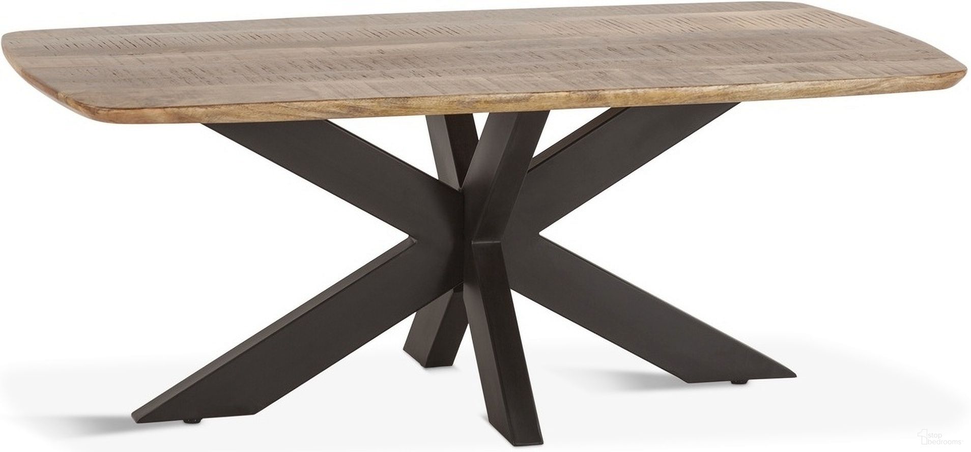 The appearance of Santa Margherita 46 Inch Coffee Table In Natural designed by Home Trends and Design in the modern / contemporary interior design. This natural piece of furniture  was selected by 1StopBedrooms from Santa Margherita Collection to add a touch of cosiness and style into your home. Sku: ZWSMCT46NA. Material: Mango Wood.