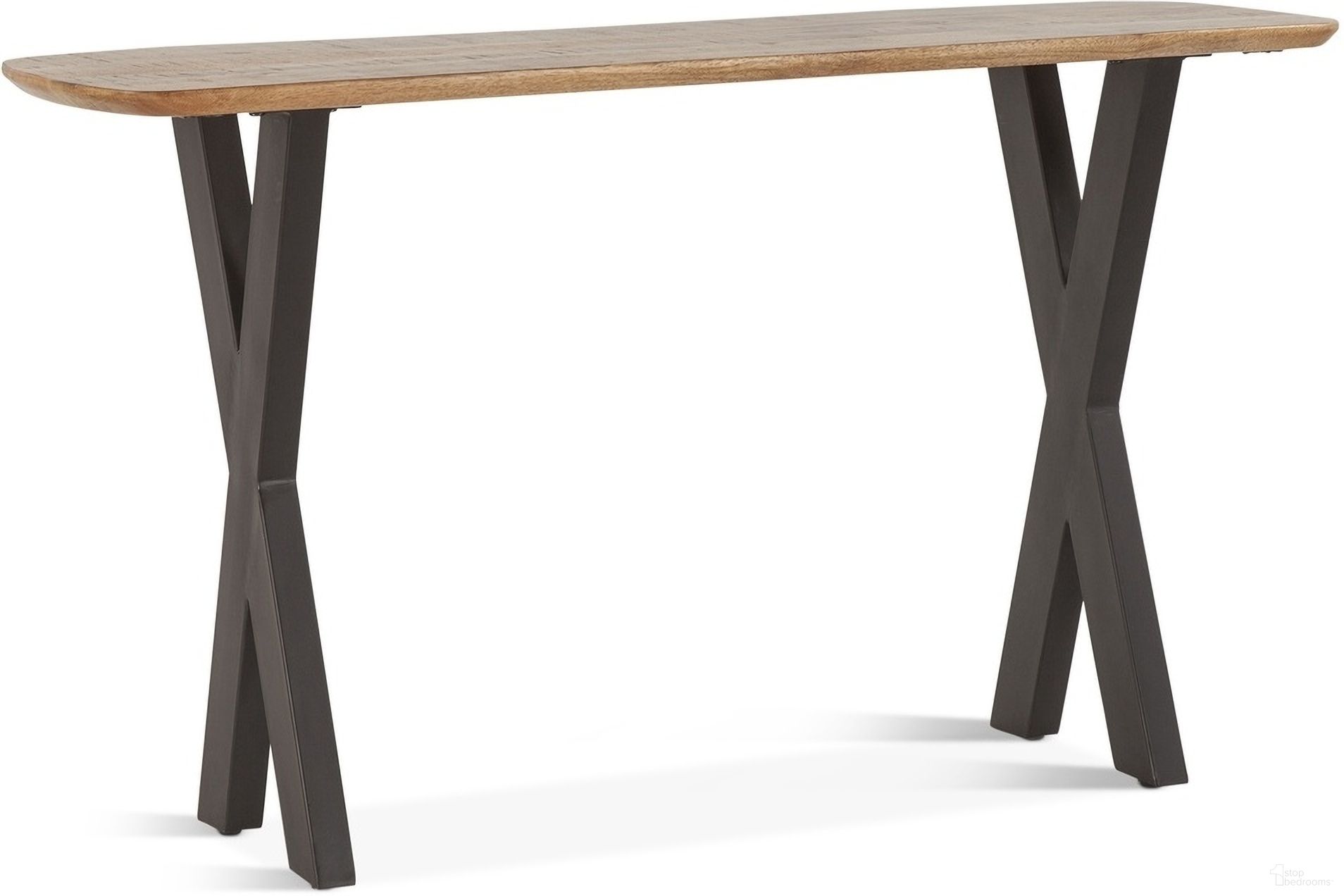 The appearance of Santa Margherita 52 Inch Console Table In Natural designed by Home Trends and Design in the modern / contemporary interior design. This natural piece of furniture  was selected by 1StopBedrooms from Santa Margherita Collection to add a touch of cosiness and style into your home. Sku: ZWSMCN52NA. Material: Mango Wood.