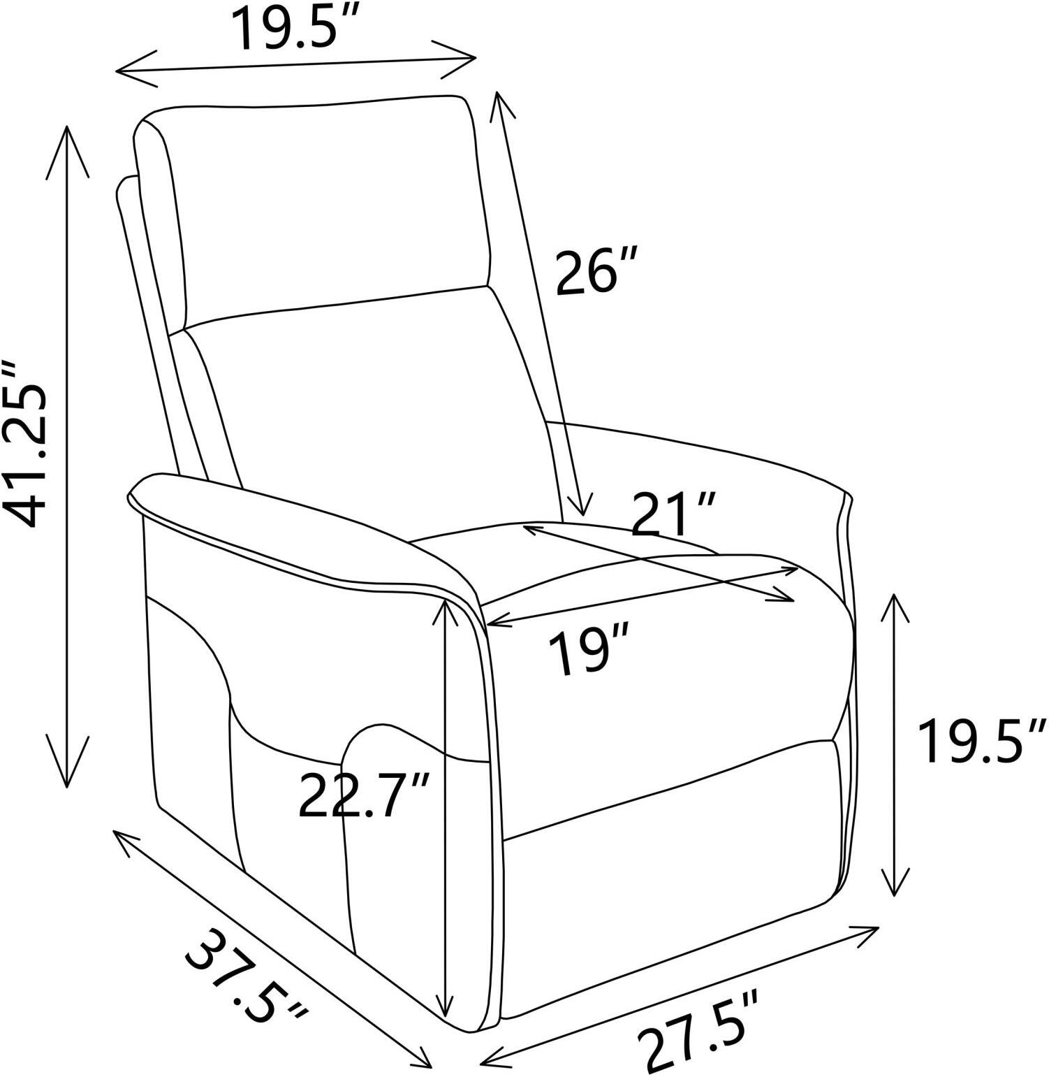 Santiago C Beige Chair by Luxe Mod | 1StopBedrooms