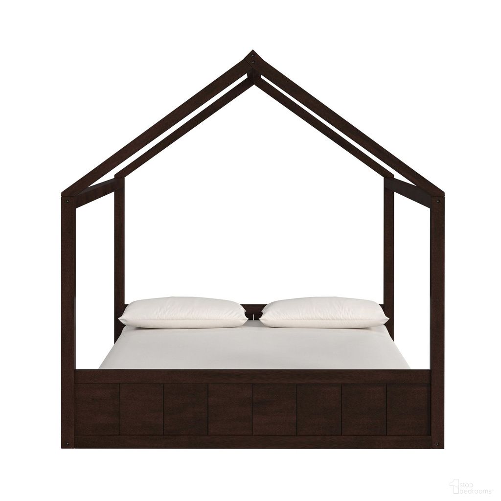 Santino Full Montessori Loft Bed In Espresso