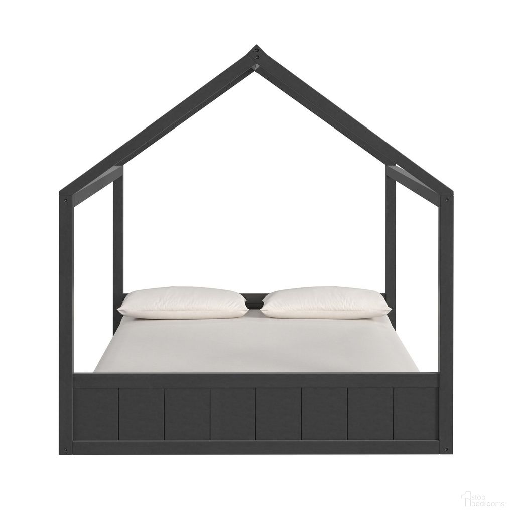 Santino Full Montessori Loft Bed In Grey