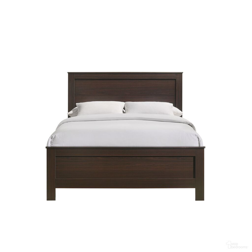 The appearance of Santino Full Panel Bed In Espresso designed by Picket House in the modern / contemporary interior design. This espresso piece of furniture was selected by 1StopBedrooms from Santino Collection to add a touch of cosiness and style into your home. Sku: SM590FHF;SM590TFR. Bed Type: Panel Bed. Material: Wood. Bed Size: Full.