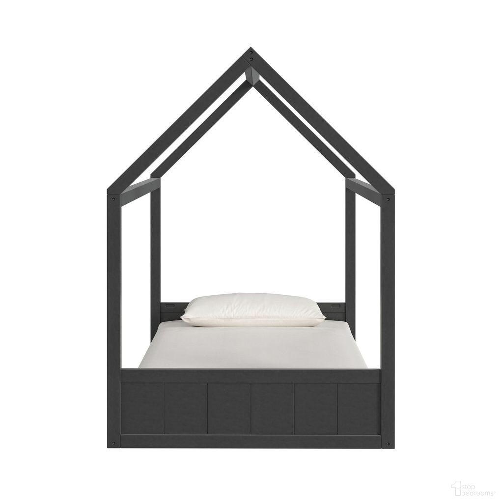 Santino Twin Montessori Loft Bed In Grey