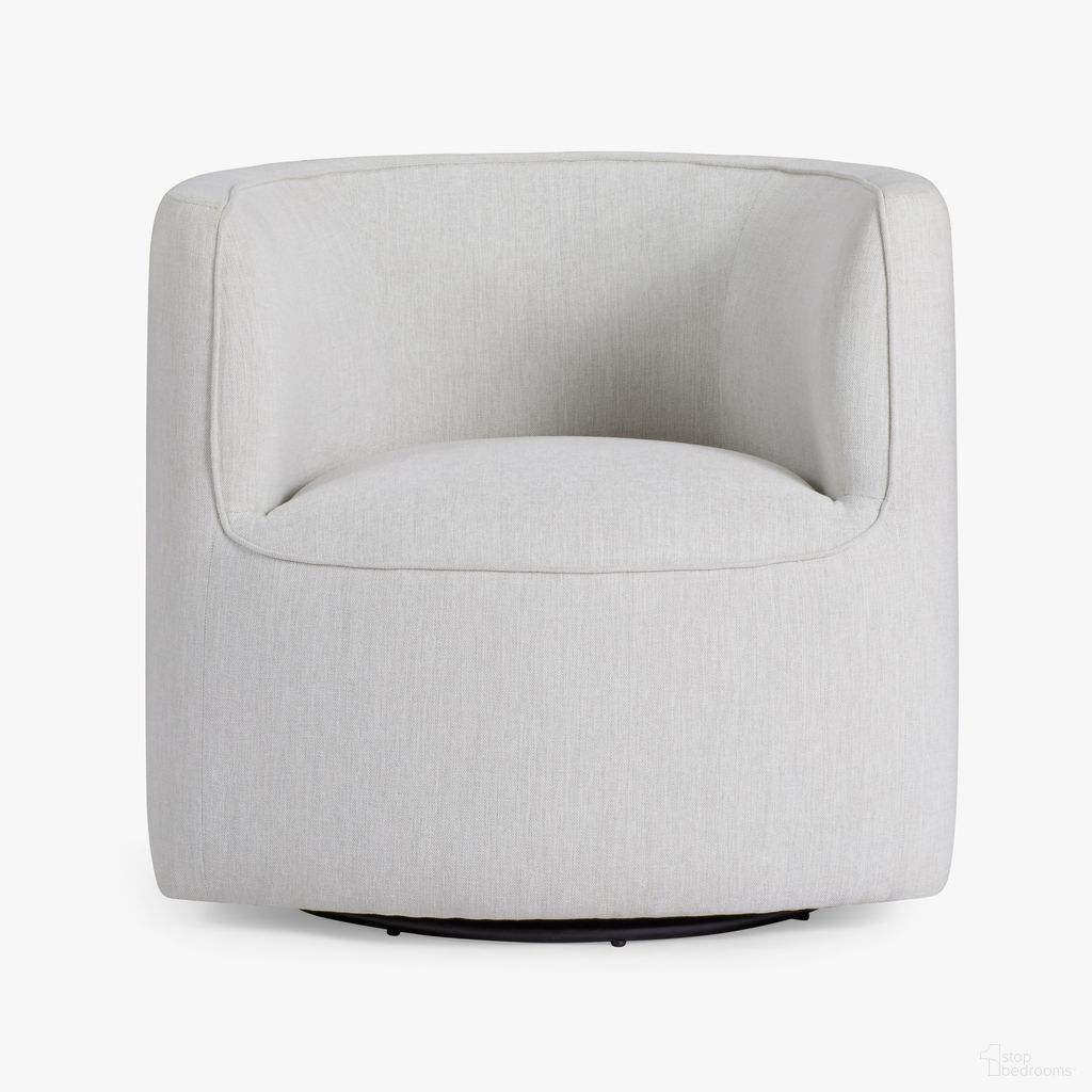 The appearance of Santo Swivel Chair In White designed by Co. House Designs in the rustic / southwestern interior design. This white piece of furniture  was selected by 1StopBedrooms from Santo Collection to add a touch of cosiness and style into your home. Sku: CH-1003798-VN15-FN-LV-OC-GY. Material: Pine.