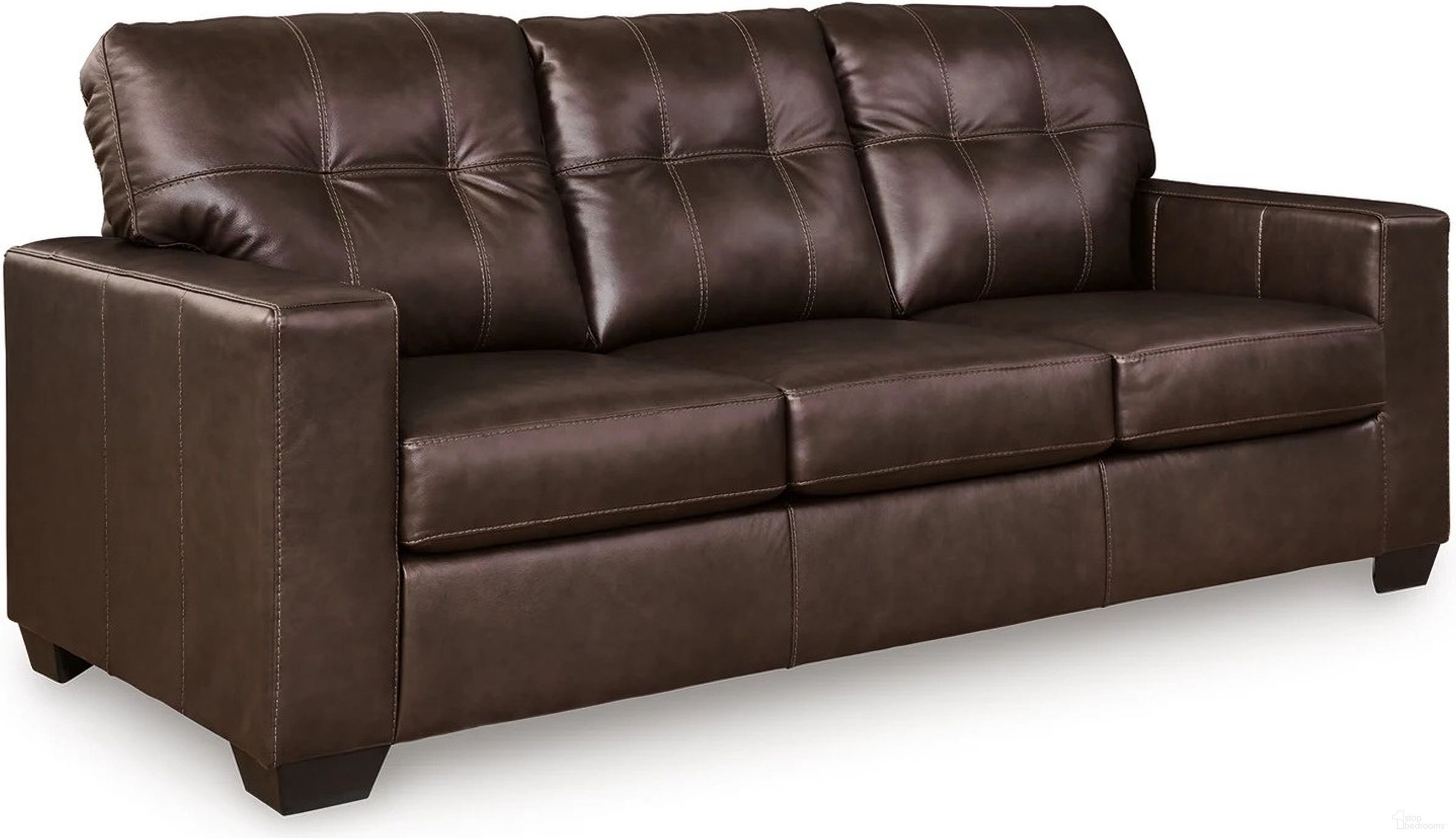 Santorine Queen Sofa Sleeper In Dark Brown