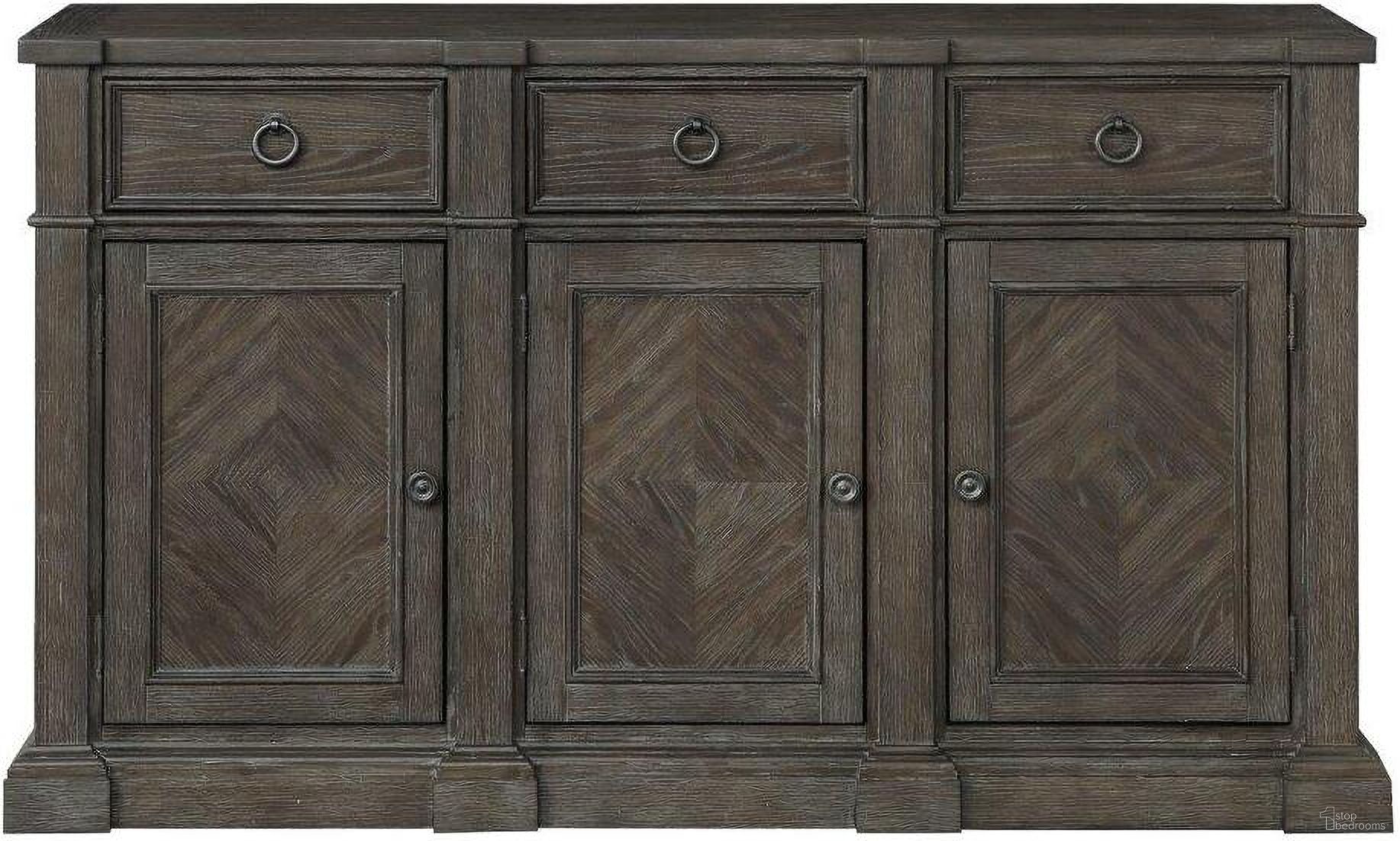 The appearance of Sarasota Driftwood Brown 67 Inch Server designed by Homelegance in the transitional interior design. This brown piece of furniture  was selected by 1StopBedrooms from Sarasota Collection to add a touch of cosiness and style into your home. Sku: 5441-40N. Material: Wood.