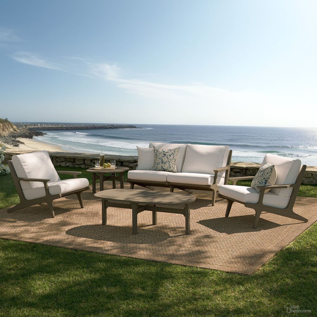 The appearance of Saratoga 5-Piece Outdoor Patio Teak Wood Furniture Set In White and Weathered Gray designed by Modway in the modern / contemporary interior design. This white/weathered gray piece of furniture was selected by 1StopBedrooms from Saratoga Collection to add a touch of cosiness and style into your home. Sku: EEI-7246-WGR;EEI-7247-WGR-WHI;EEI-7248-WGR-WHI;EEI-7263-WGR;EEI-7248-WGR-WHI. Material: Teak Wood.