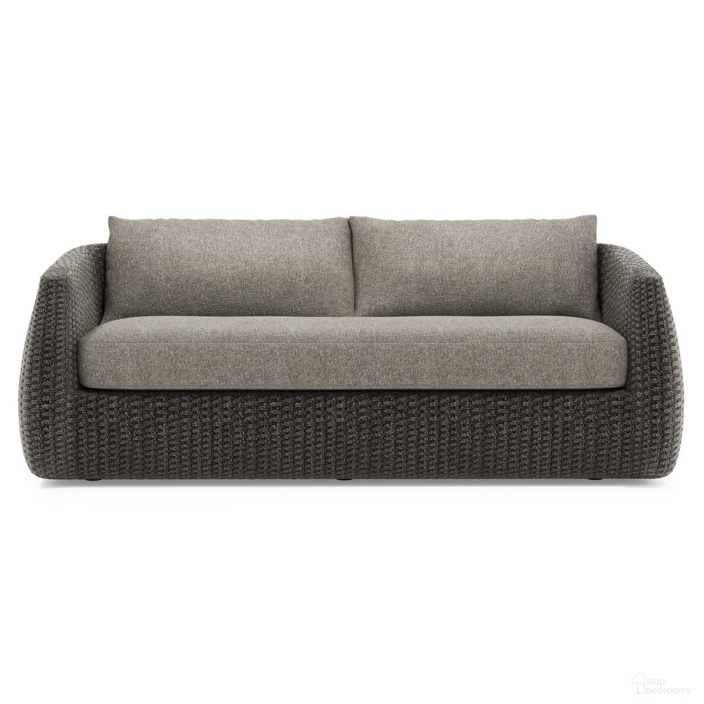 The appearance of Sarene Outdoor Sofa In Grey designed by Bernhardt in the modern / contemporary interior design. This grey piece of furniture  was selected by 1StopBedrooms from  to add a touch of cosiness and style into your home. Sku: O4477C. Material: Fabric.