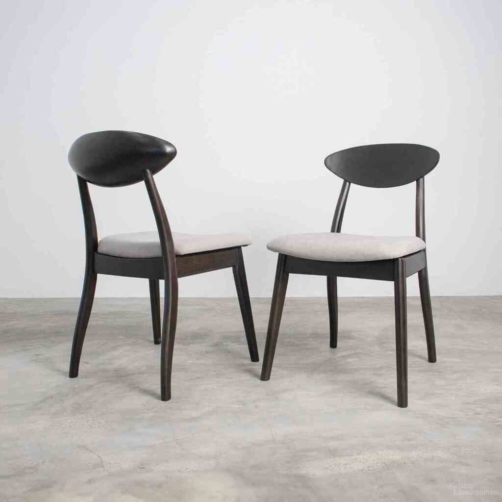The appearance of Sargans Side Chair Set of 2 In Black Wenge designed by Furniture of America in the transitional interior design. This black wenge piece of furniture was selected by 1StopBedrooms from Sargans Collection to add a touch of cosiness and style into your home. Sku: FM30006BK-SC-2PK. Material: Solid Rubberwood. Chair Type: Side Chair.