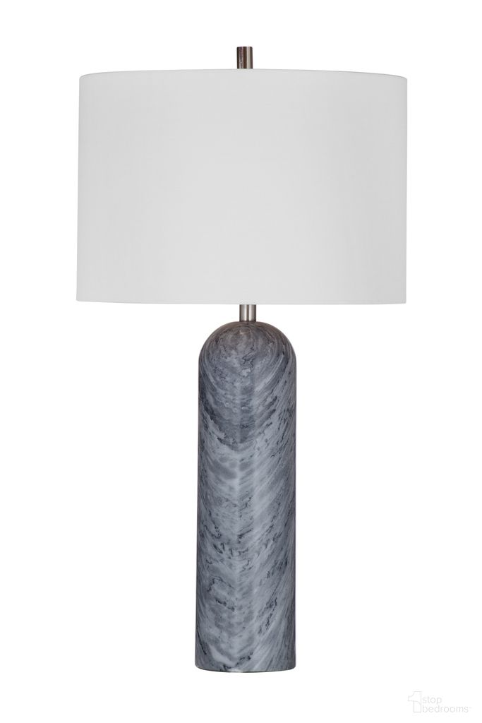 Sassandra Table Lamp In Gray