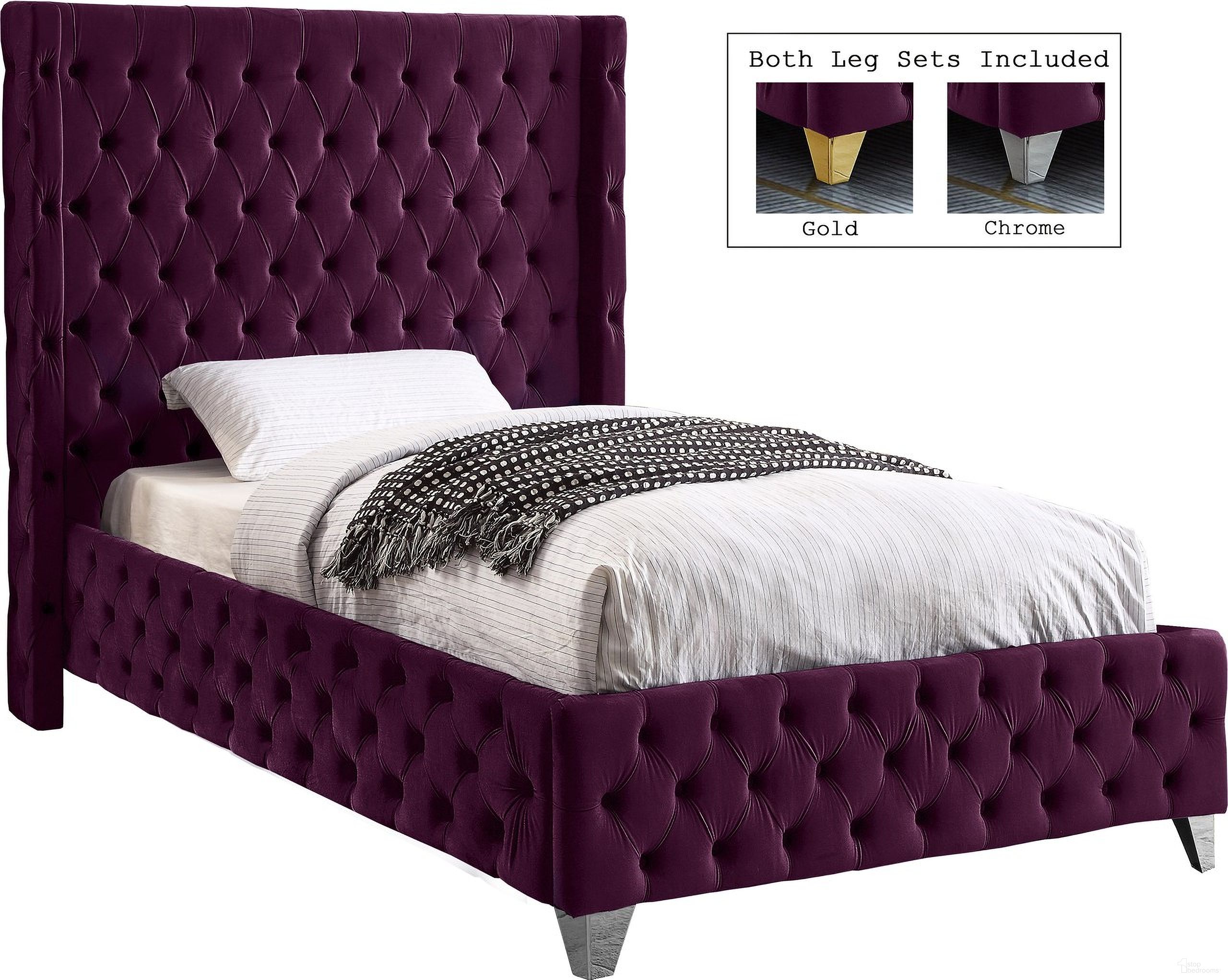 Meridian Furniture Savan Bed - Thumbnail 2