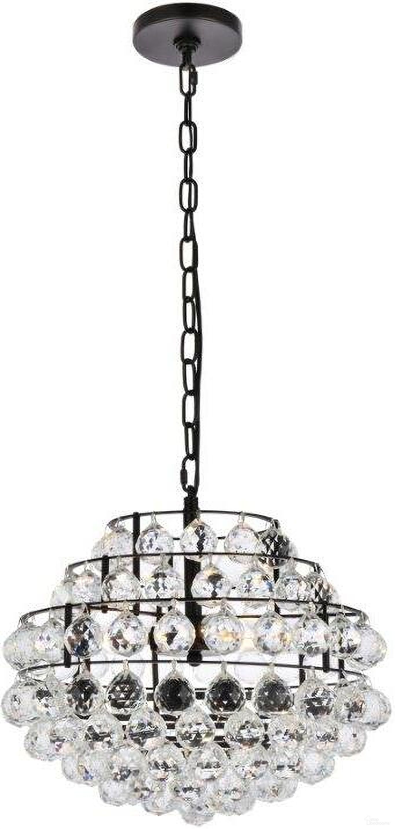 Savannah 16 Inch Pendant In Black