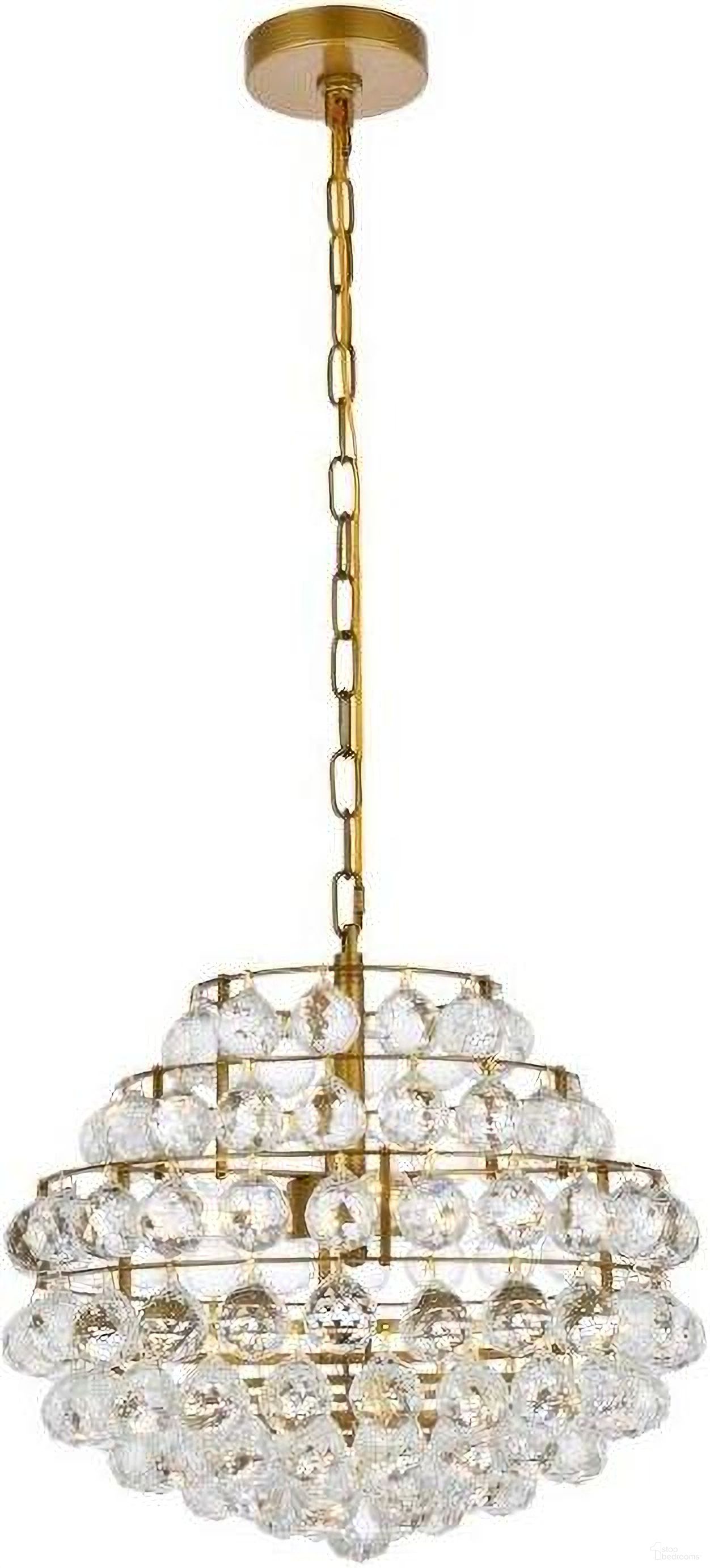 Savannah 16 Inch Pendant In Brass