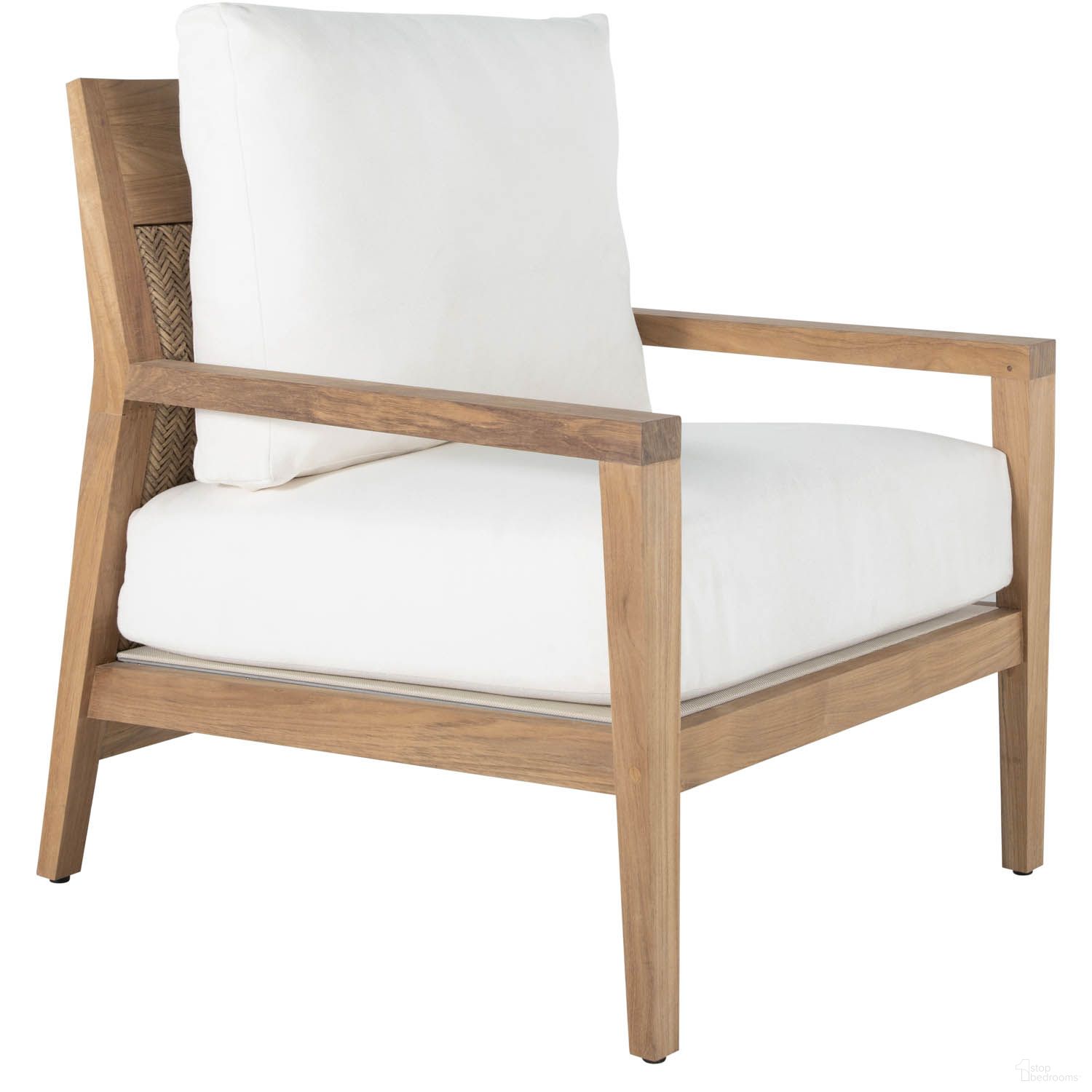 The appearance of Savannah Teak Lounge In Bali Pearl designed by Summer Classics in the transitional interior design. This bali pearl piece of furniture was selected by 1StopBedrooms from Savannah Teak Collection to add a touch of cosiness and style into your home. Sku: 14074+C832P4219N. Material: Teak.