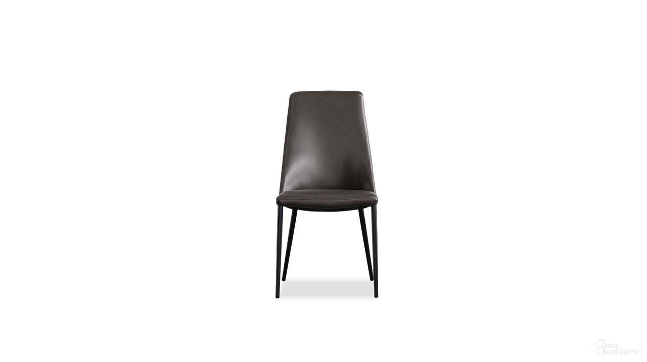 The appearance of Savoir Dining Chair Set of 2 In Belgian Brown designed by Mobital in the modern / contemporary interior design. This belgian brown piece of furniture  was selected by 1StopBedrooms from Savoir Collection to add a touch of cosiness and style into your home. Sku: DCH-SAVO-BROW-PCBLA. Material: Leather. Chair Type: Side Chair.