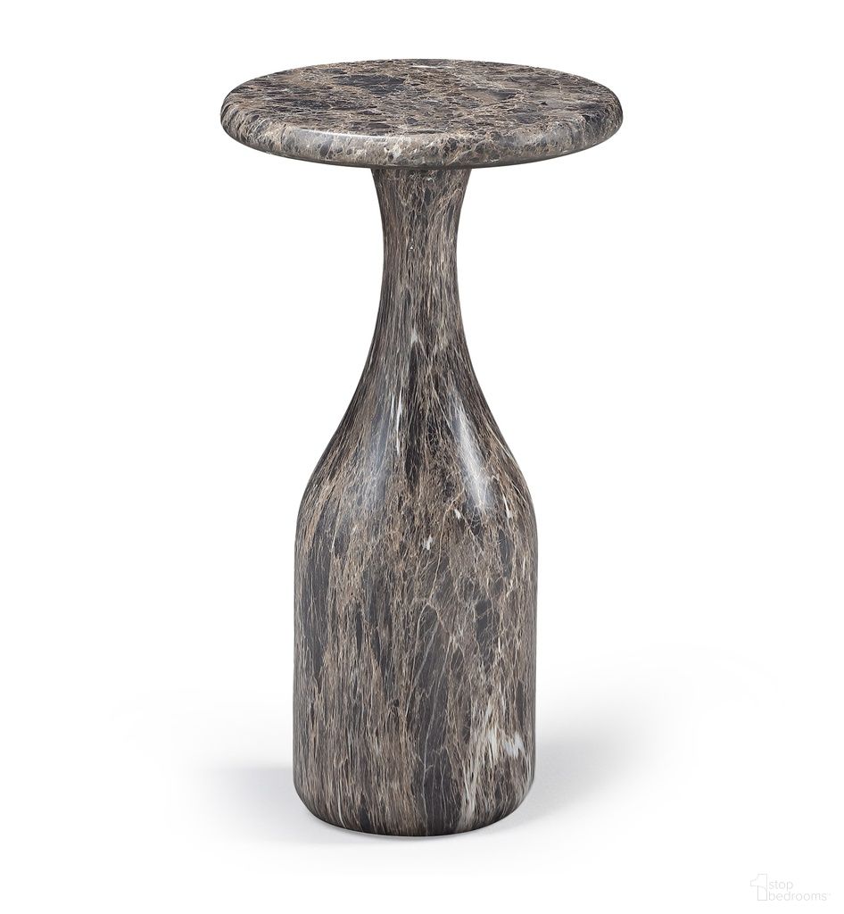 The appearance of Savona Concrete Indoor and Outdoor End Table In Brown designed by Meridian in the modern / contemporary interior design. This brown piece of furniture  was selected by 1StopBedrooms from Savona Collection to add a touch of cosiness and style into your home. Sku: 99080Brown-ET20. Material: Concrete.
