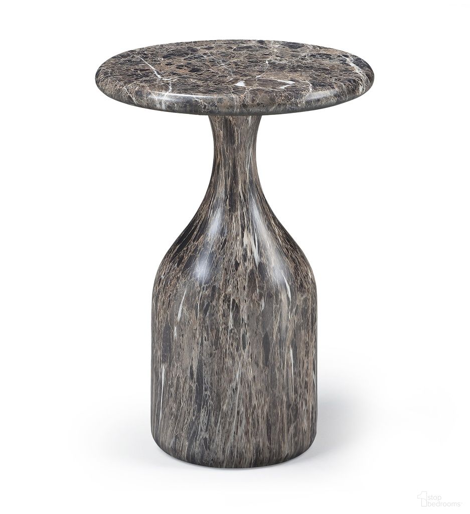 The appearance of Savona Concrete Indoor and Outdoor End Table In Brown designed by Meridian in the modern / contemporary interior design. This brown piece of furniture  was selected by 1StopBedrooms from Savona Collection to add a touch of cosiness and style into your home. Sku: 99080Brown-ET18. Material: Concrete.
